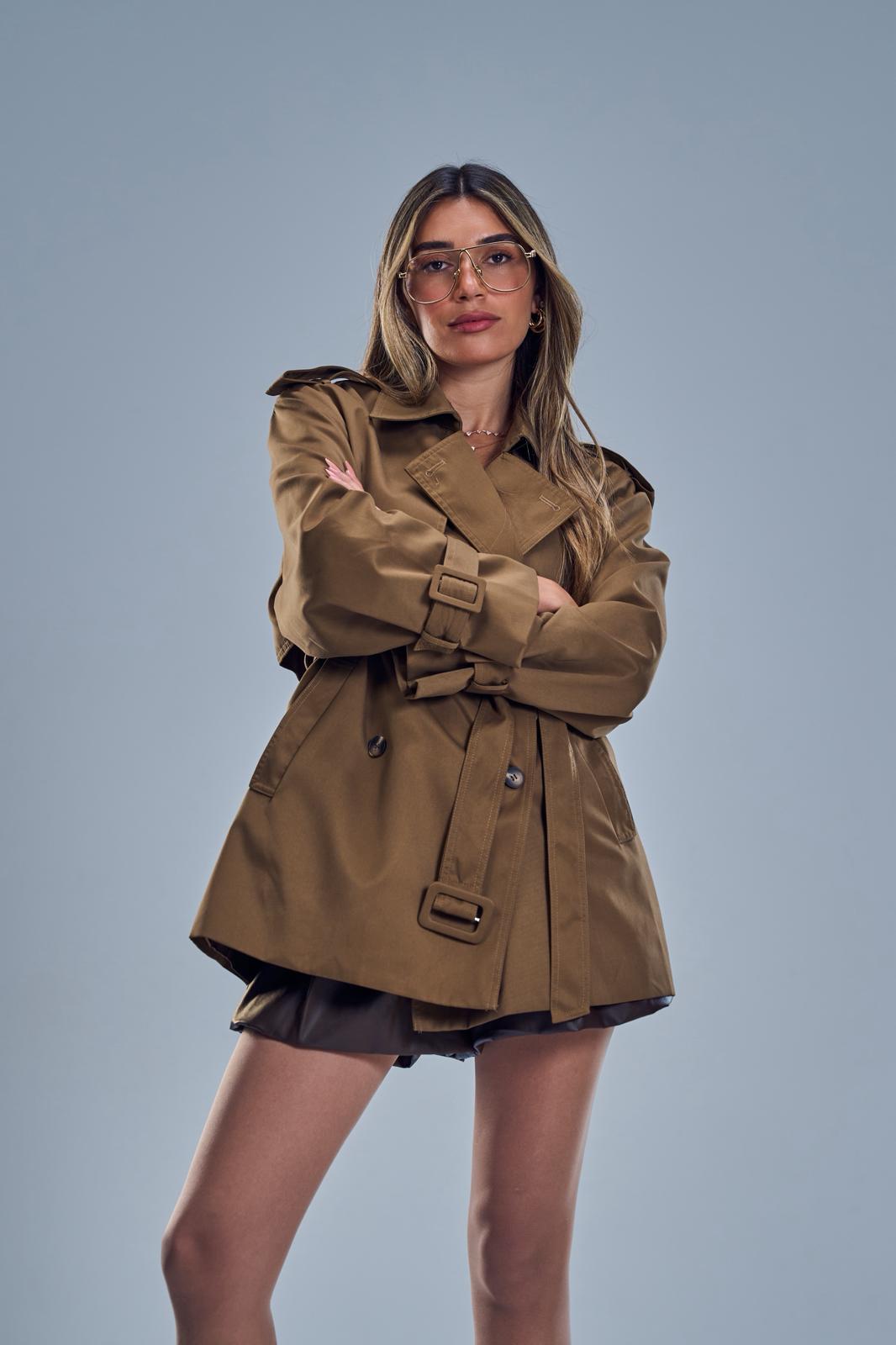 מעיל שליו חום