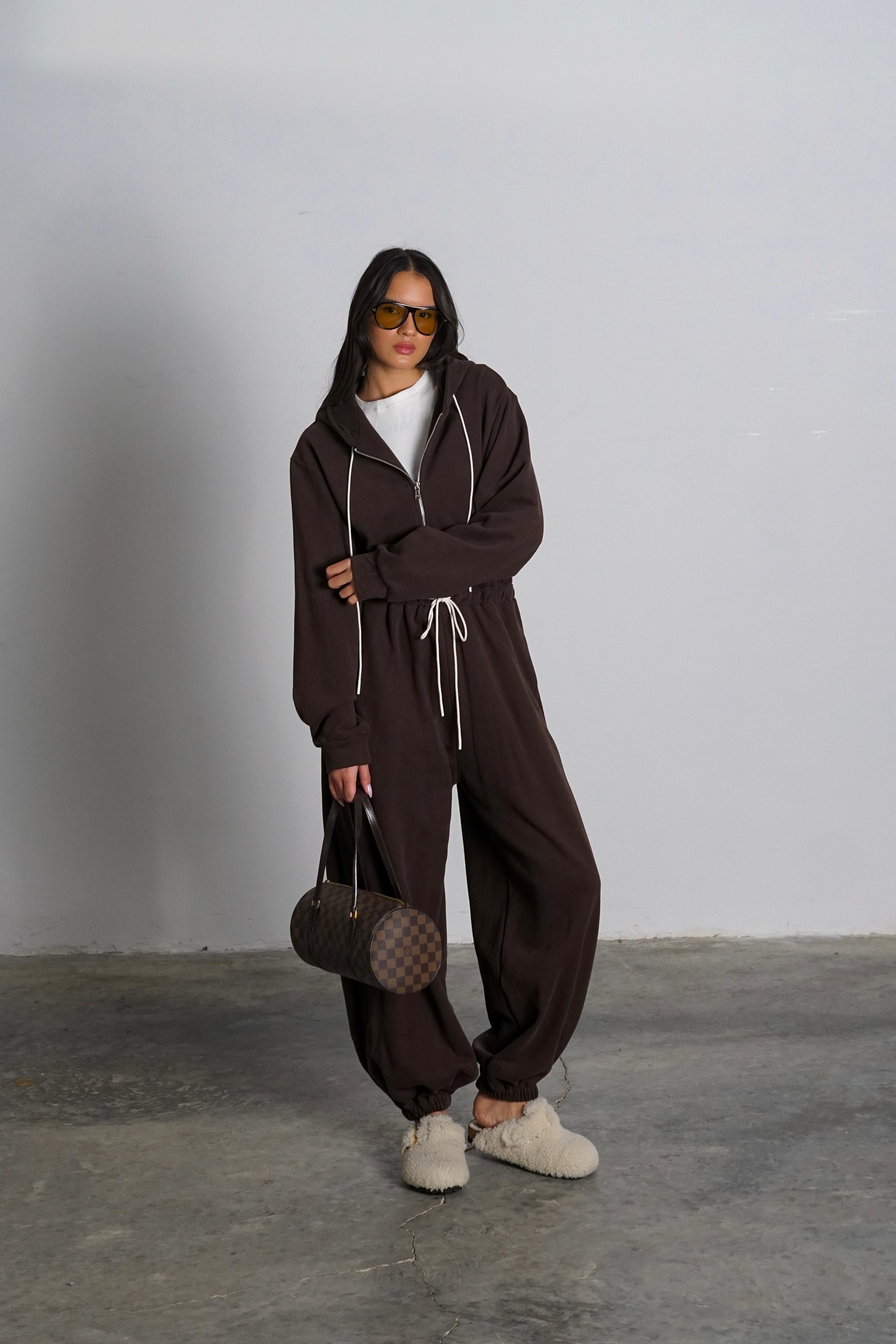 אוברול פטרישה חום