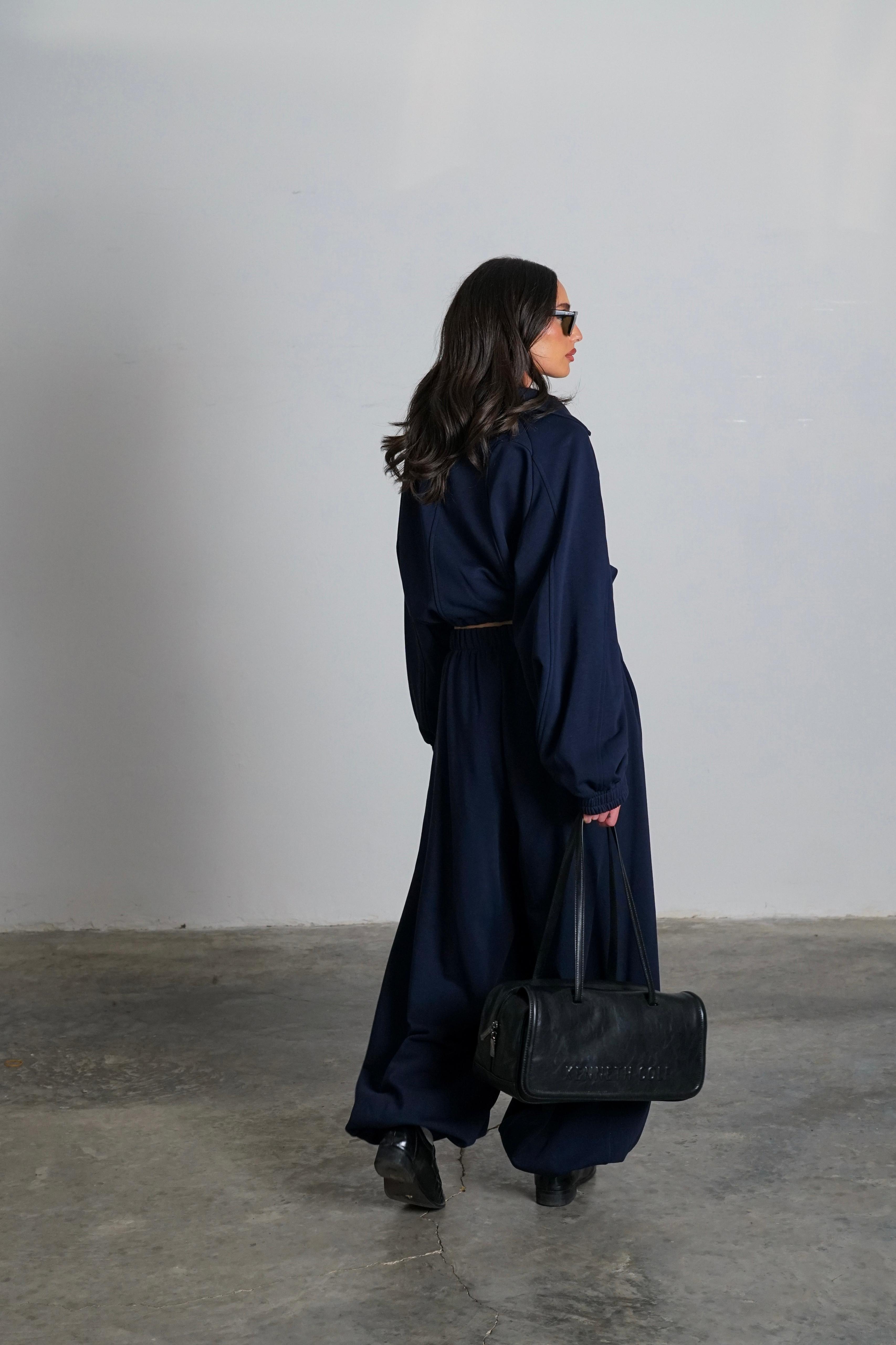 חליפת ריטרי כחול