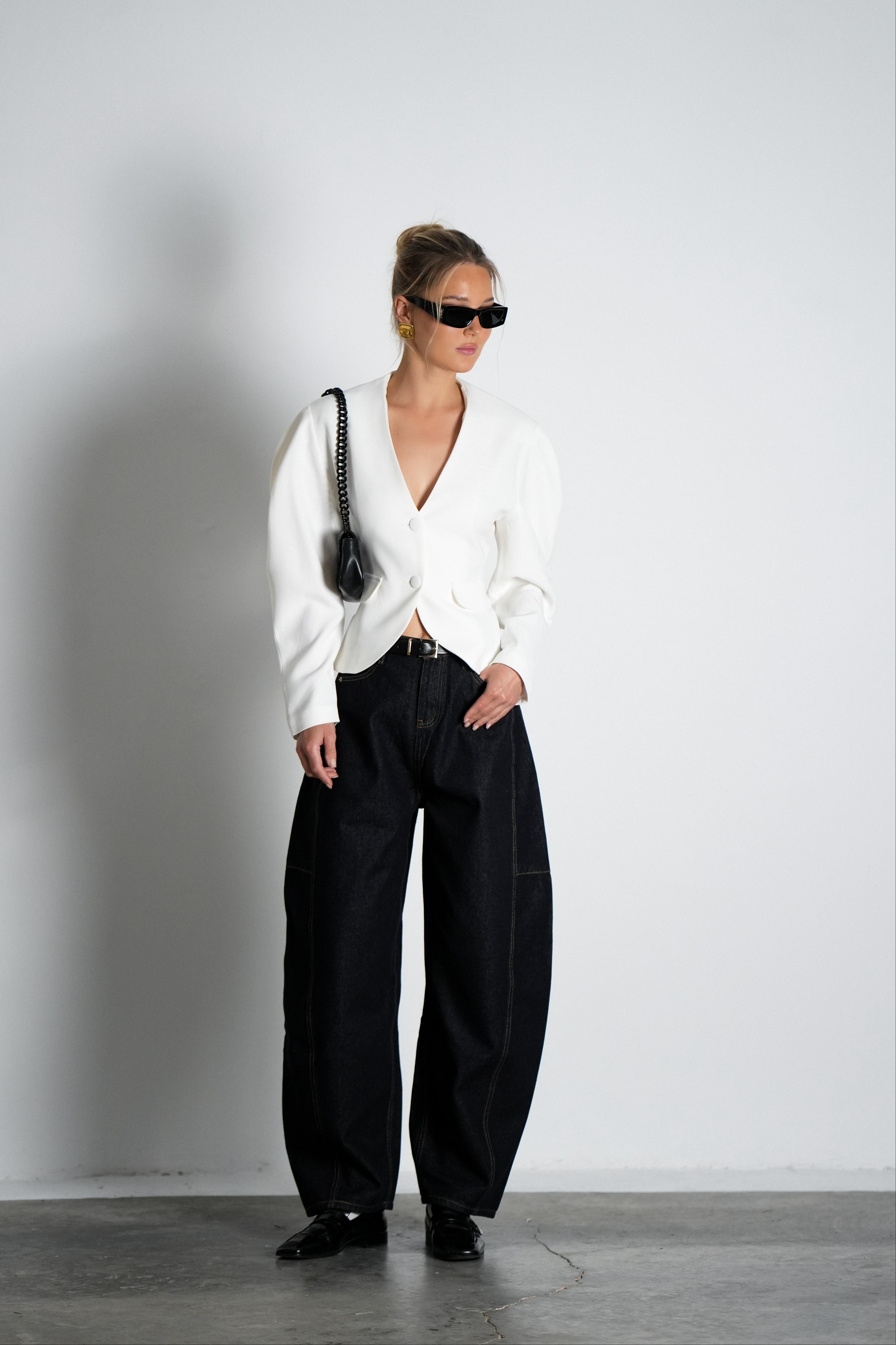 ג'קט אמיליה לבן