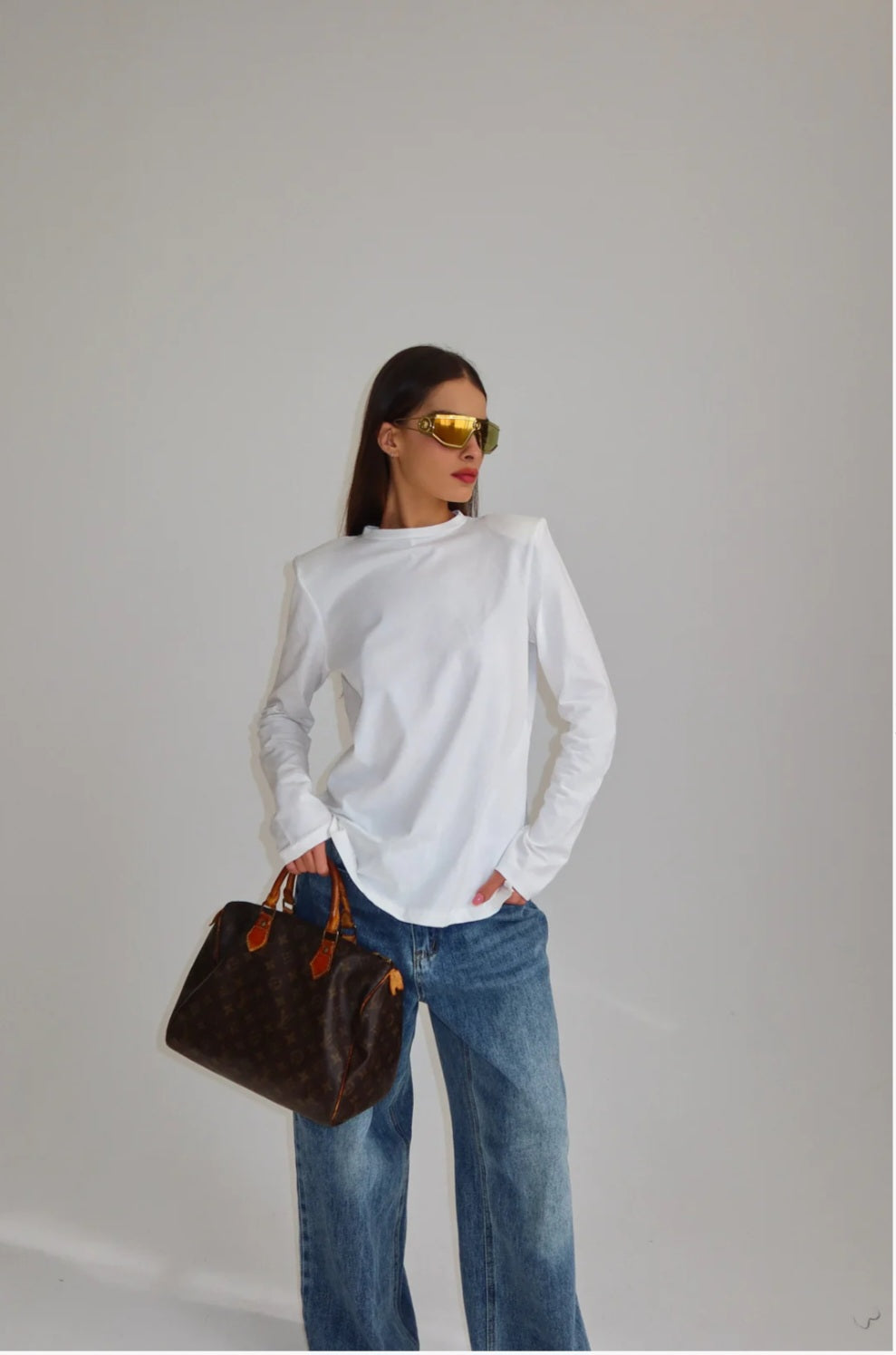 בייסיק כריות לבן דגם 293