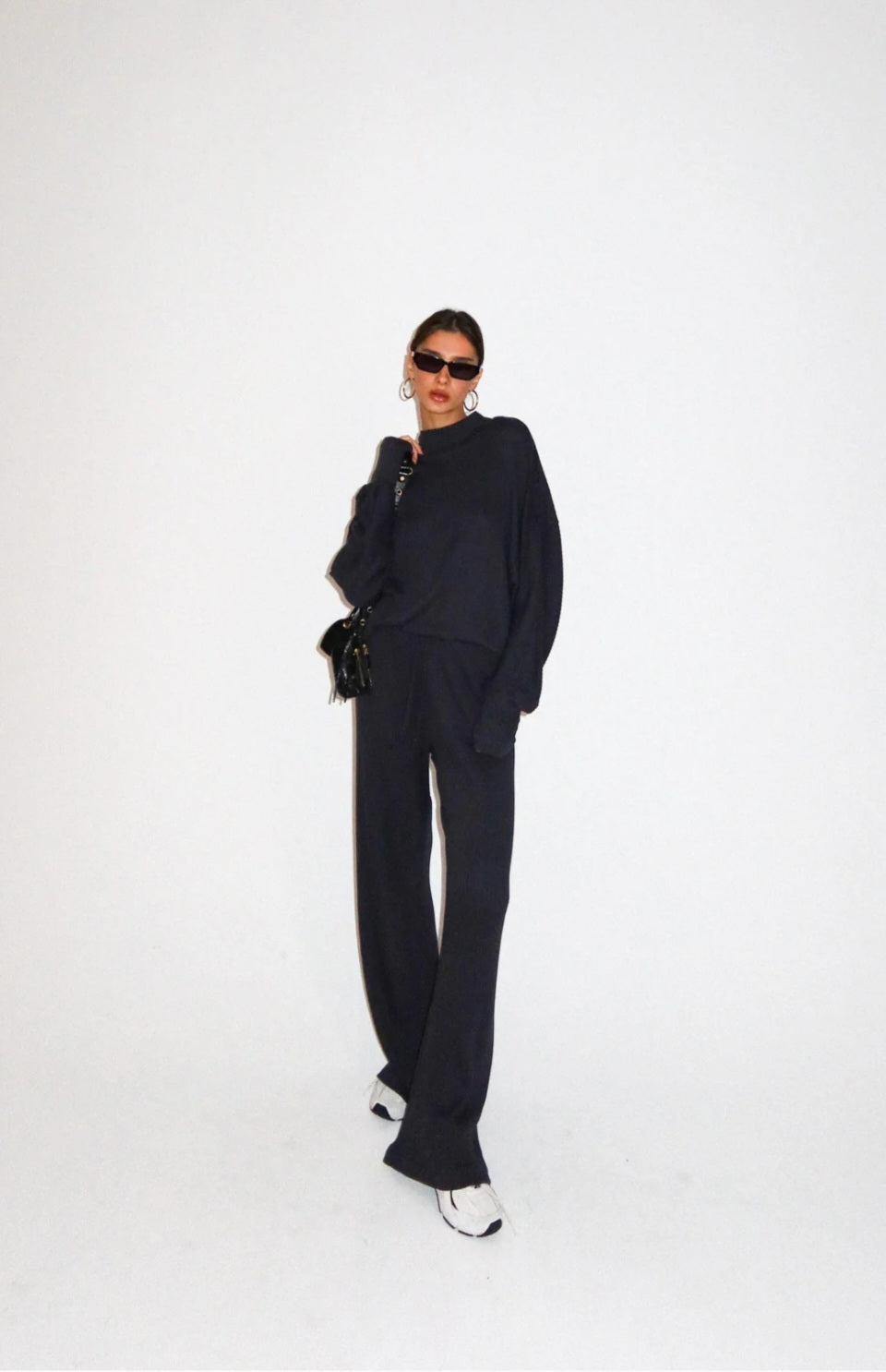 חליפת גרמי כחול אפור