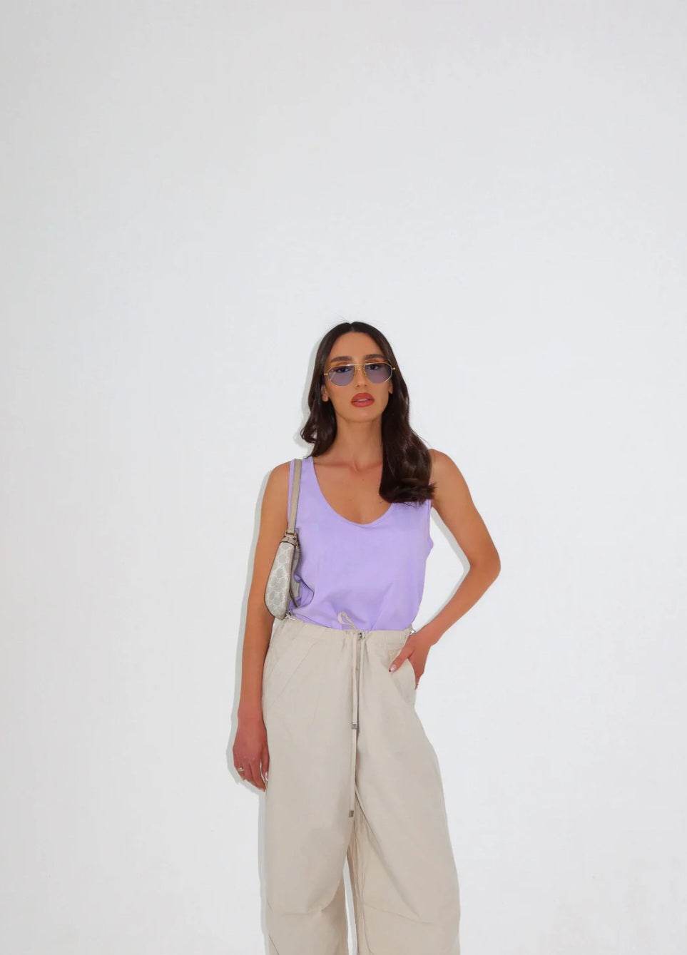 גופיית לאקסי סגול