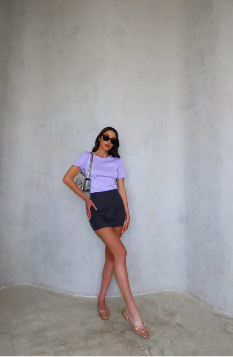 חולצת נקסין סגול