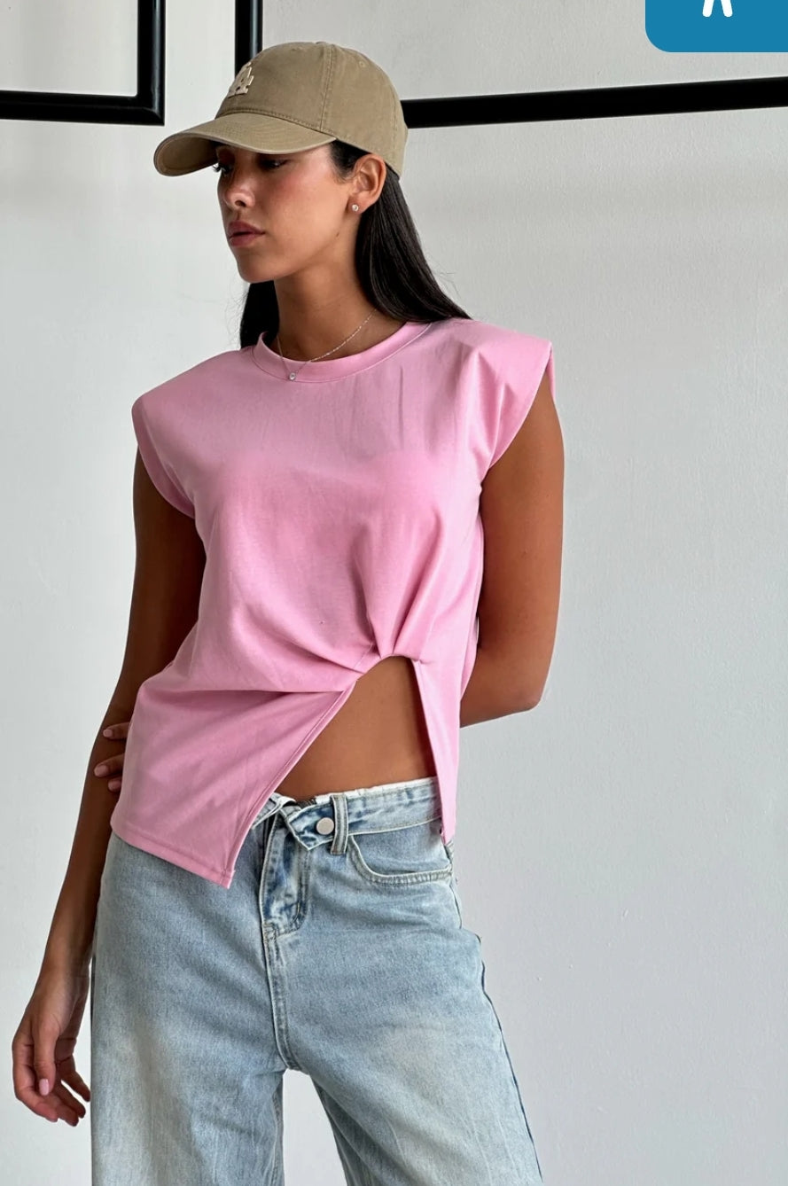 חולצת אמה ורוד