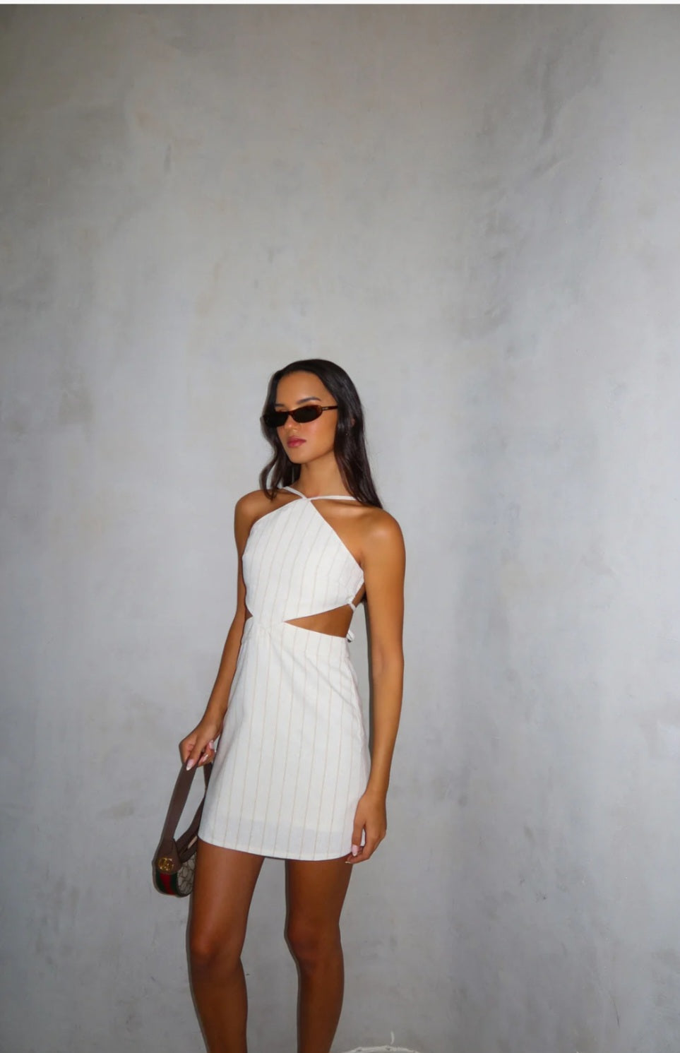 שמלת טואק שמנת