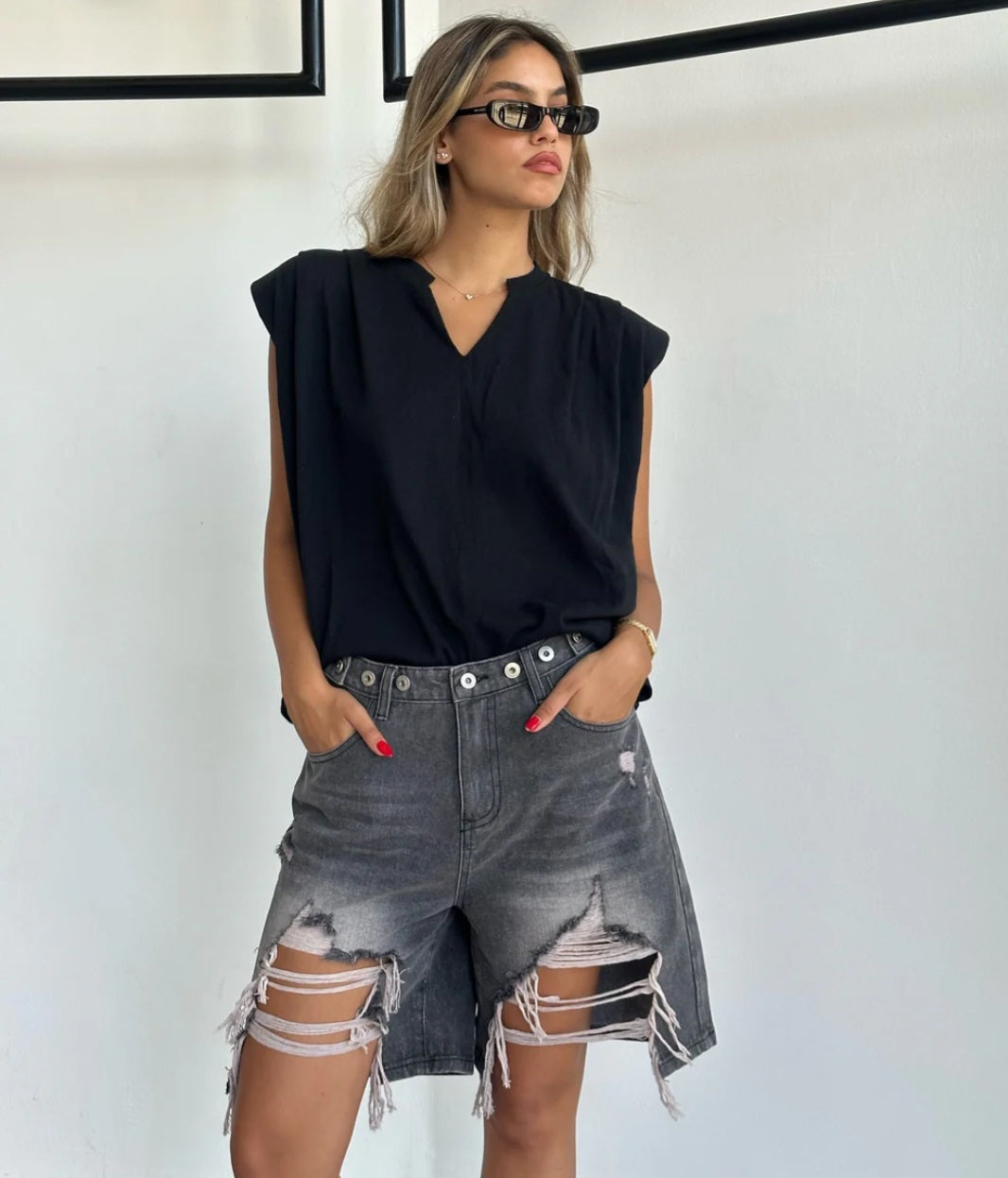 ברמודה טרוי אפור