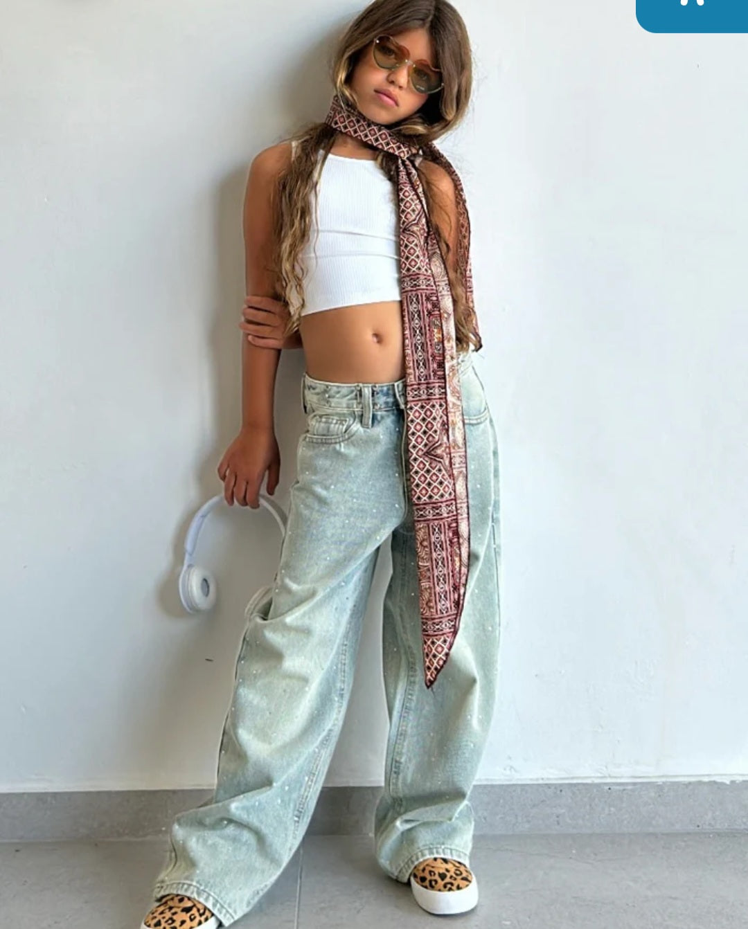 ג'ינס מיאה תכלת