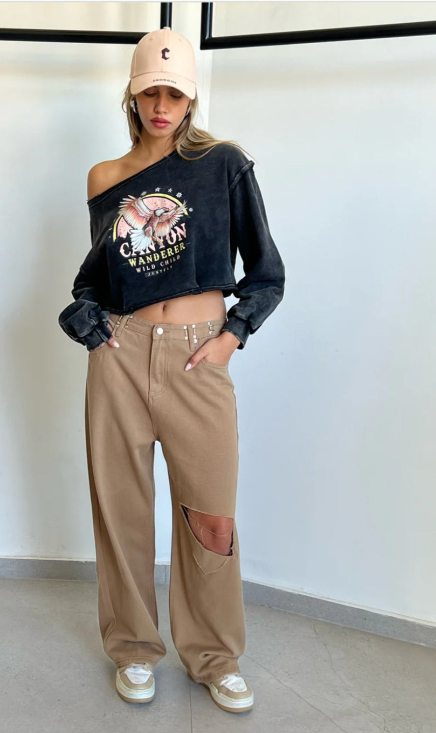 ג'ינס ליהי טופי