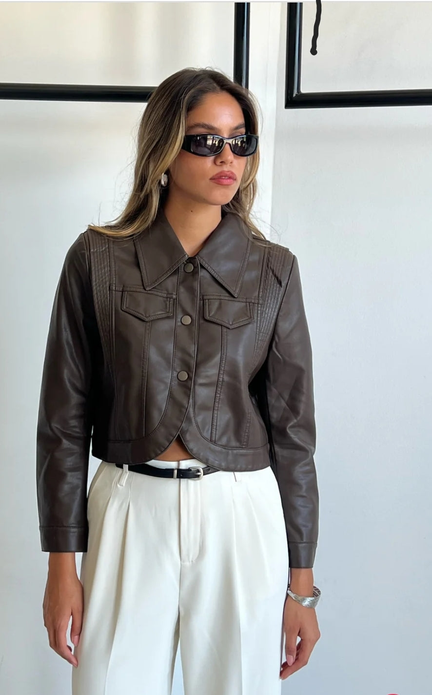 ג'קט אלכס חום