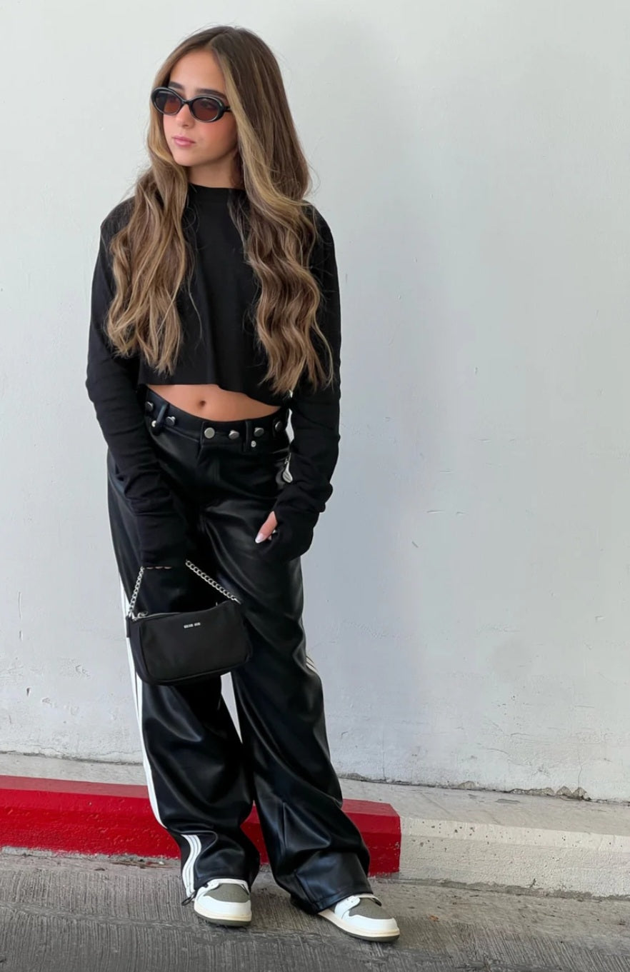 מכנס דון שחור