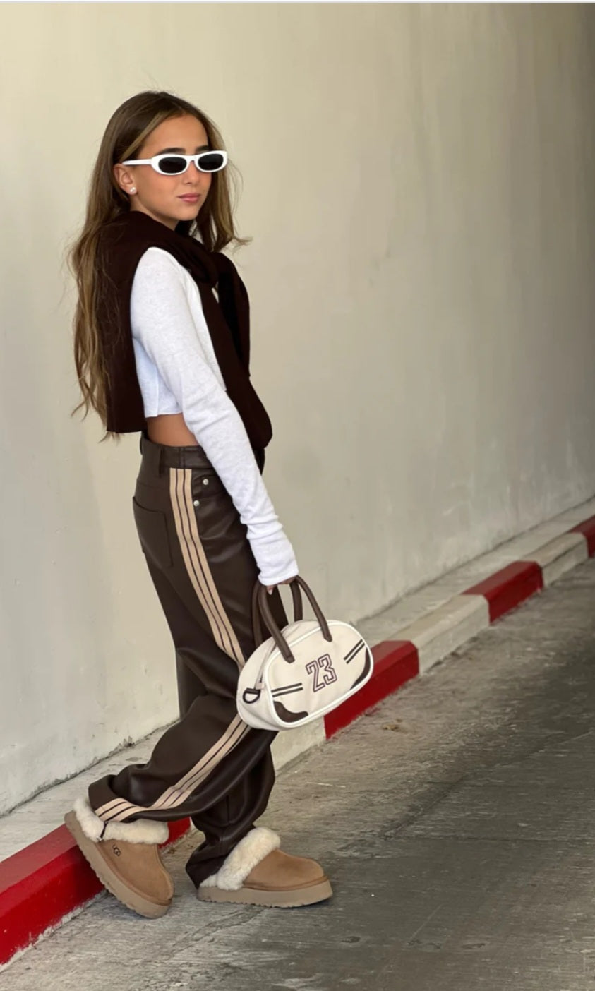 מכנס דון חום