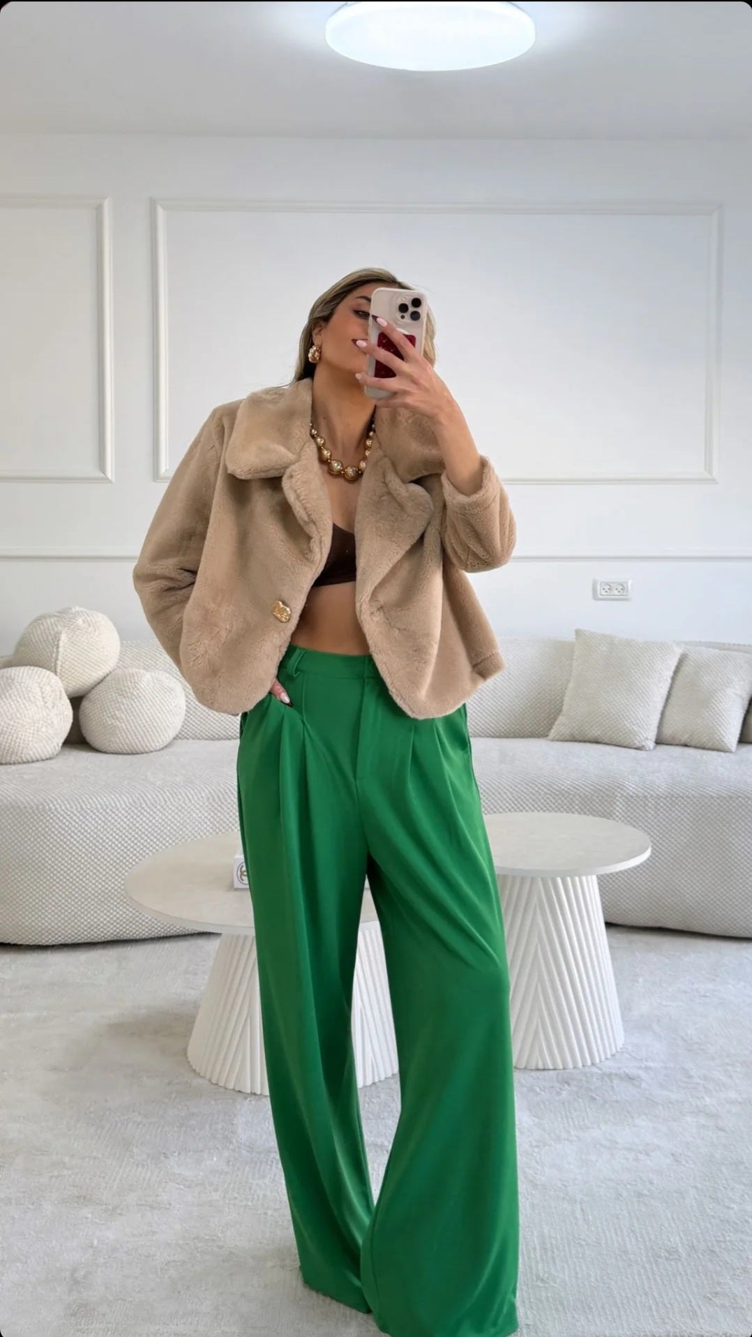 מכנס מוניק ירוק