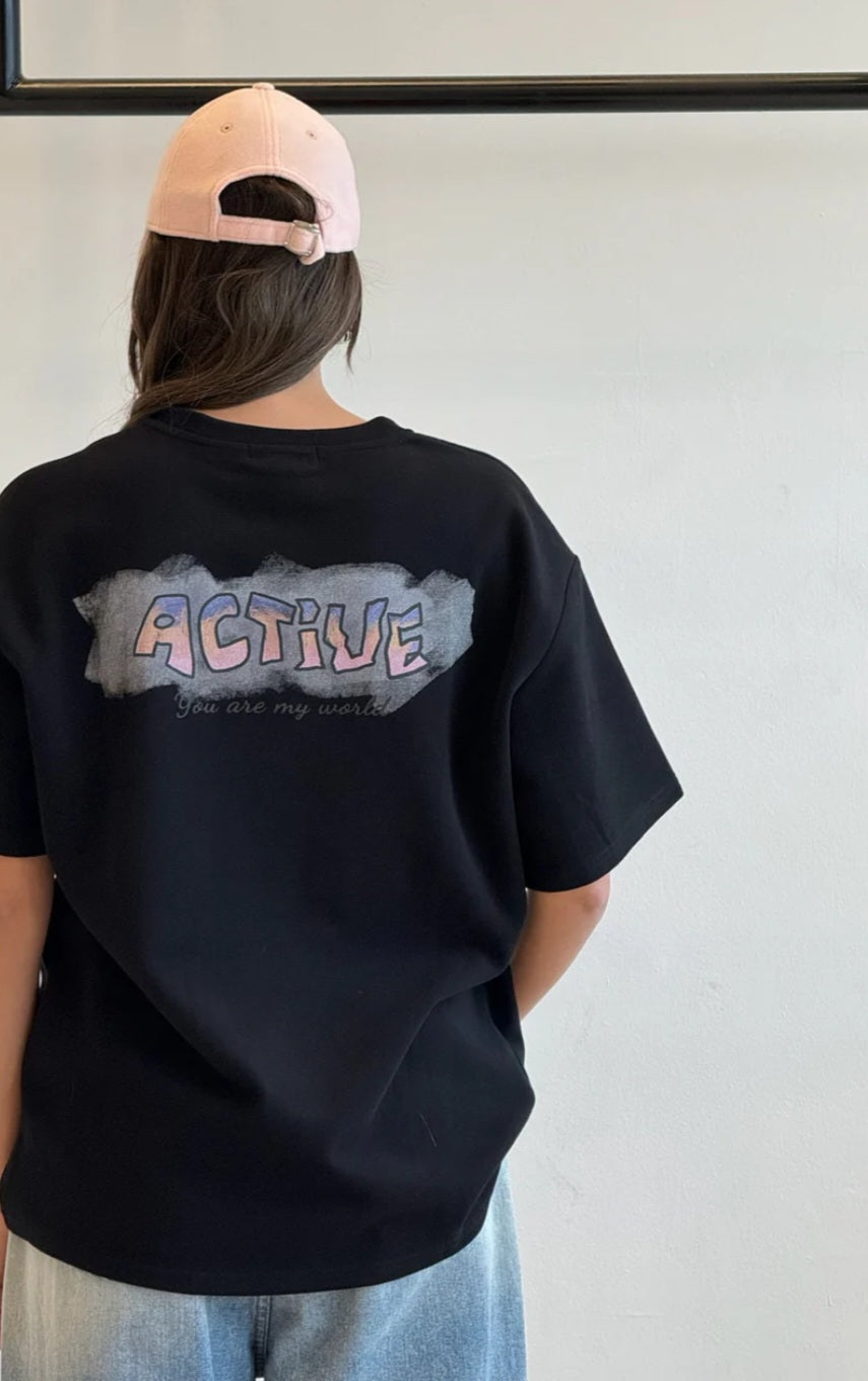 חולצת באני שחור