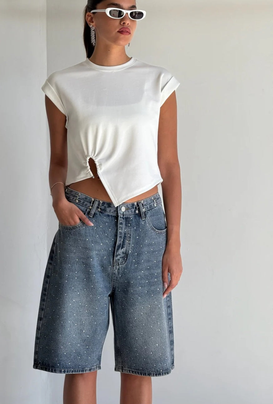 מכנס ברמודה רוי כחול