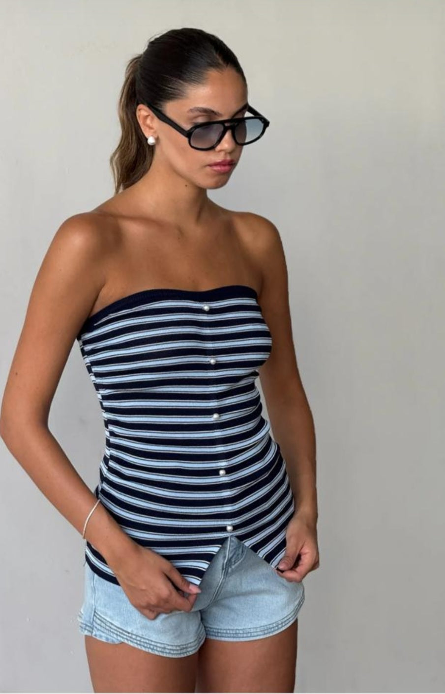 סטרפלס גלאור כחול