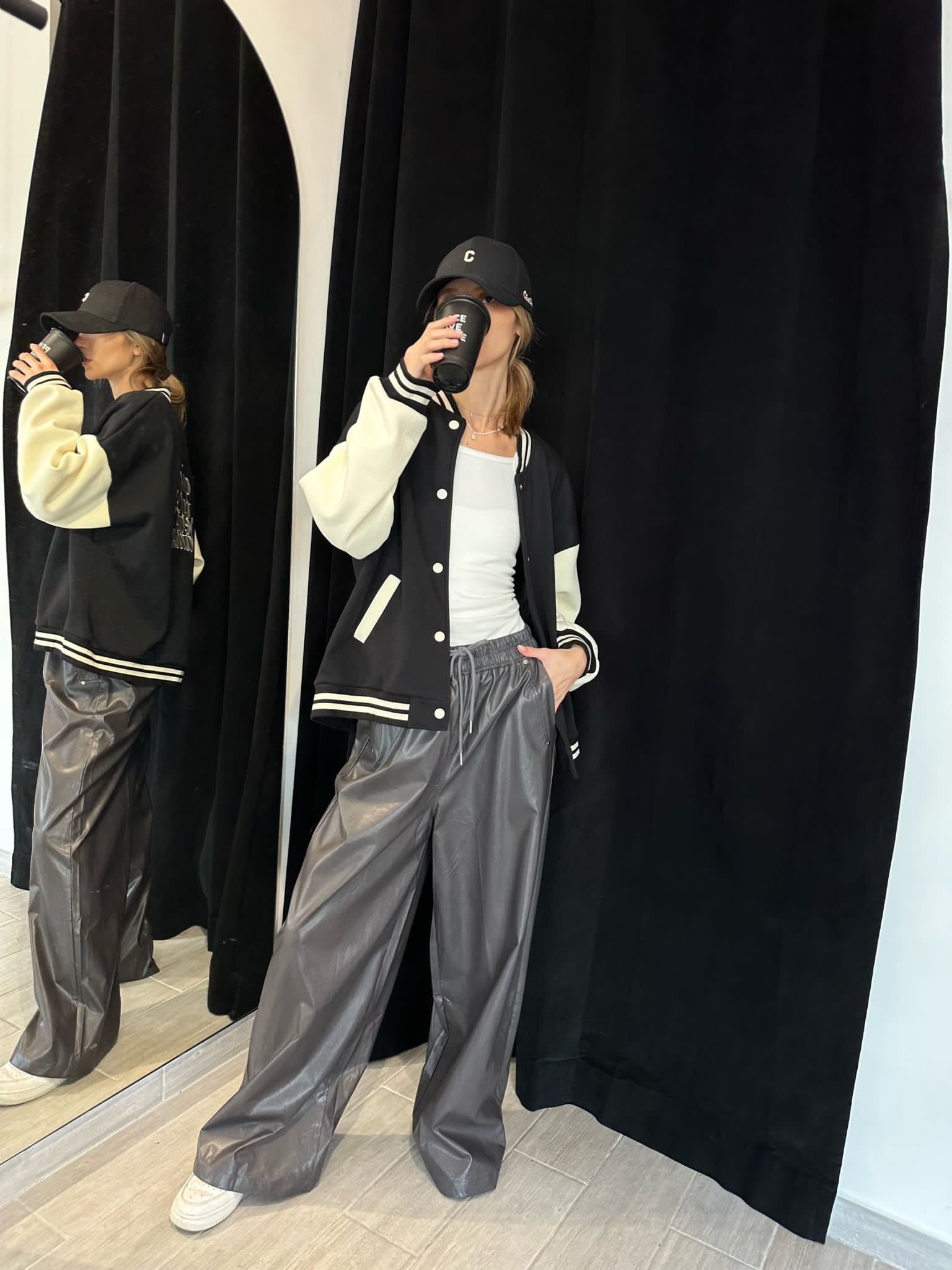 מכנס שיר אפור