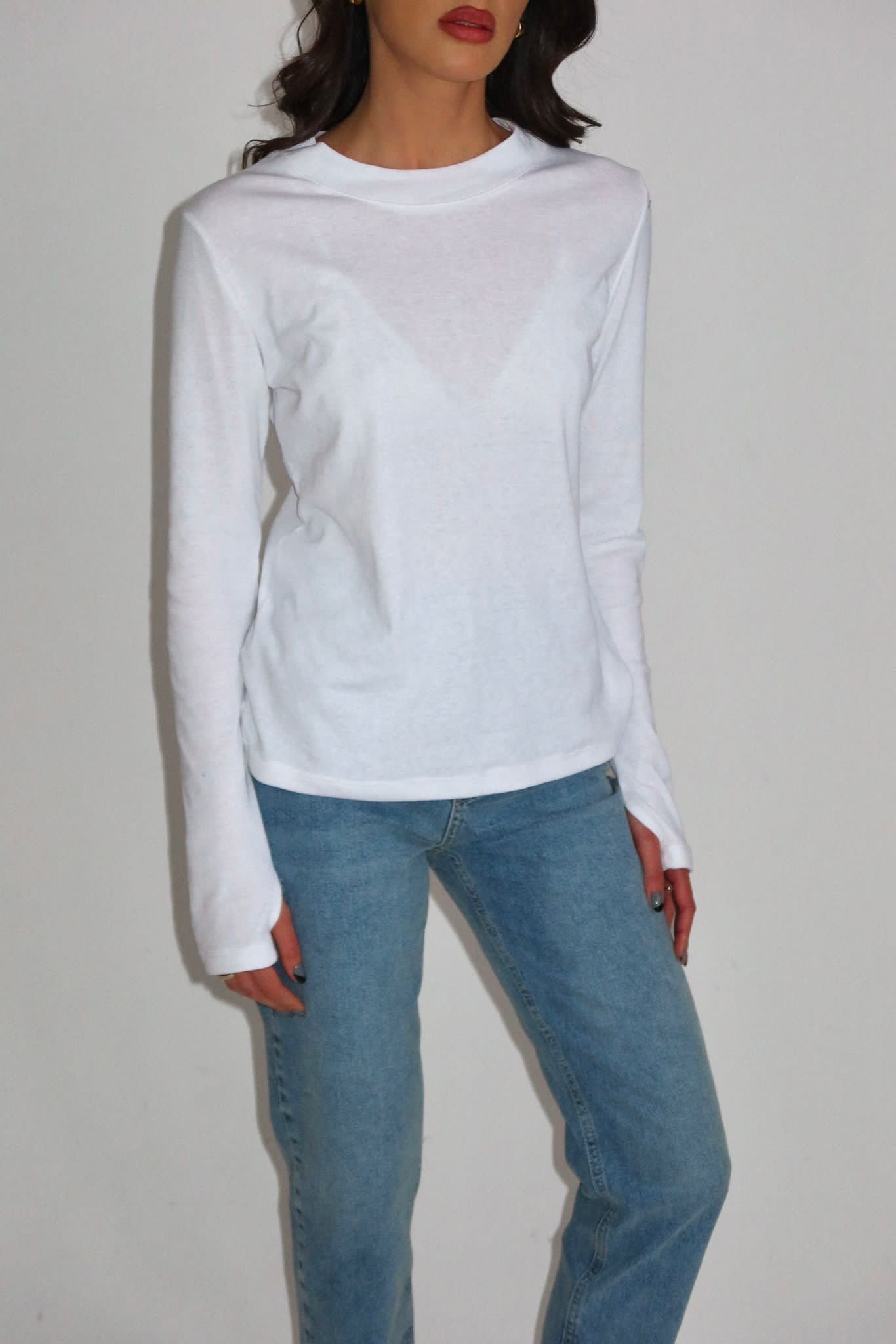 בייסיק כפפה לבן