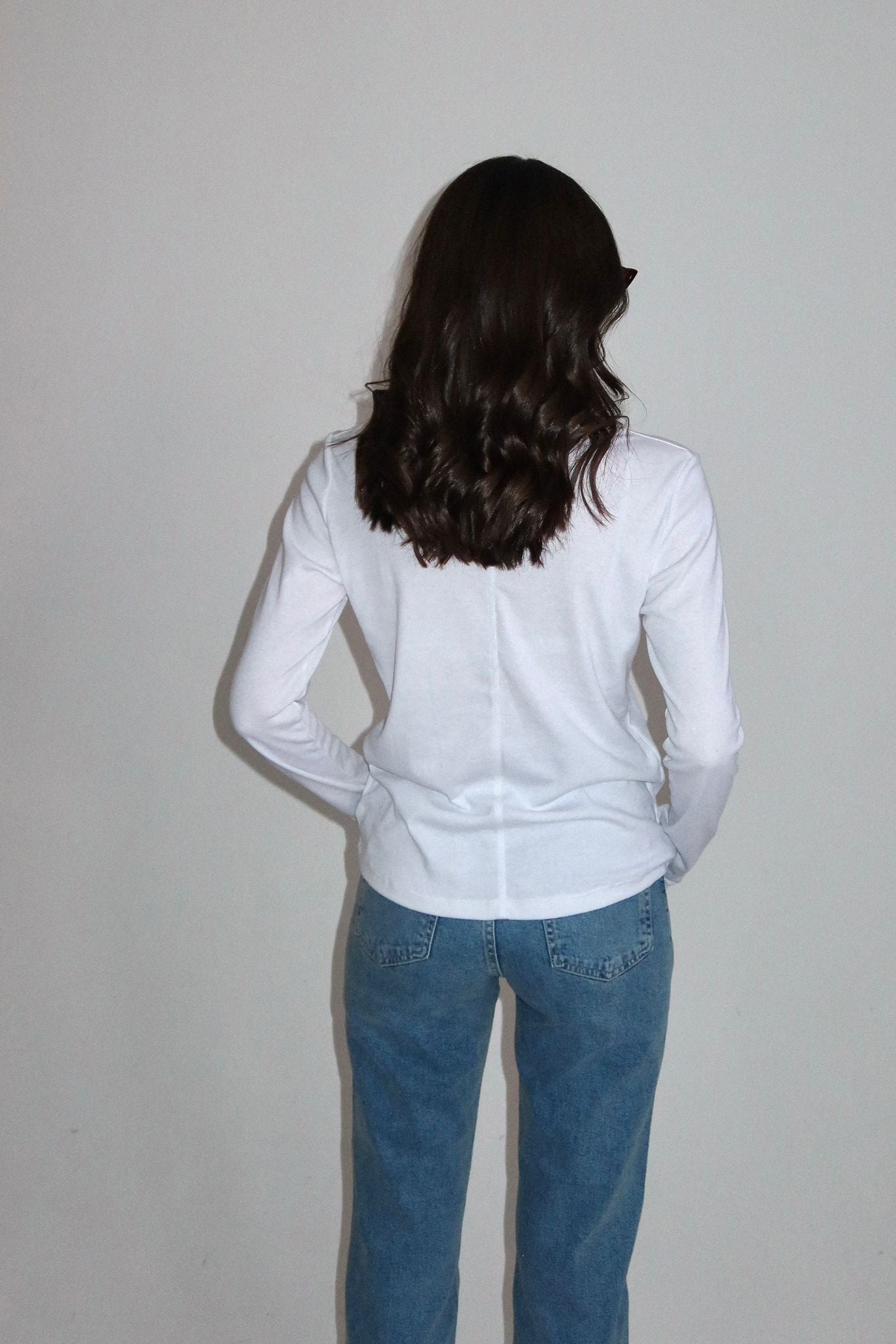 בייסיק כפפה לבן