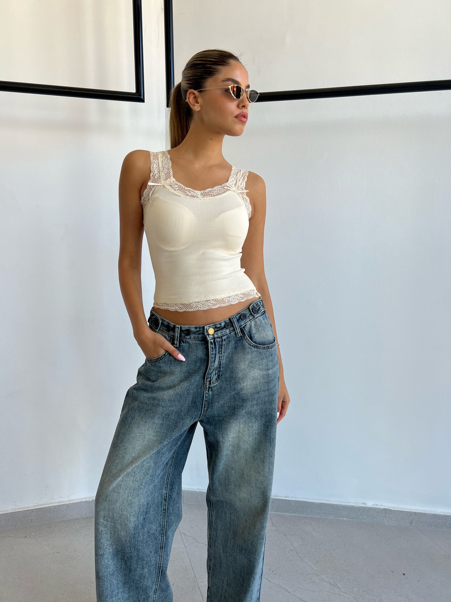 גופיית דורי חמאה