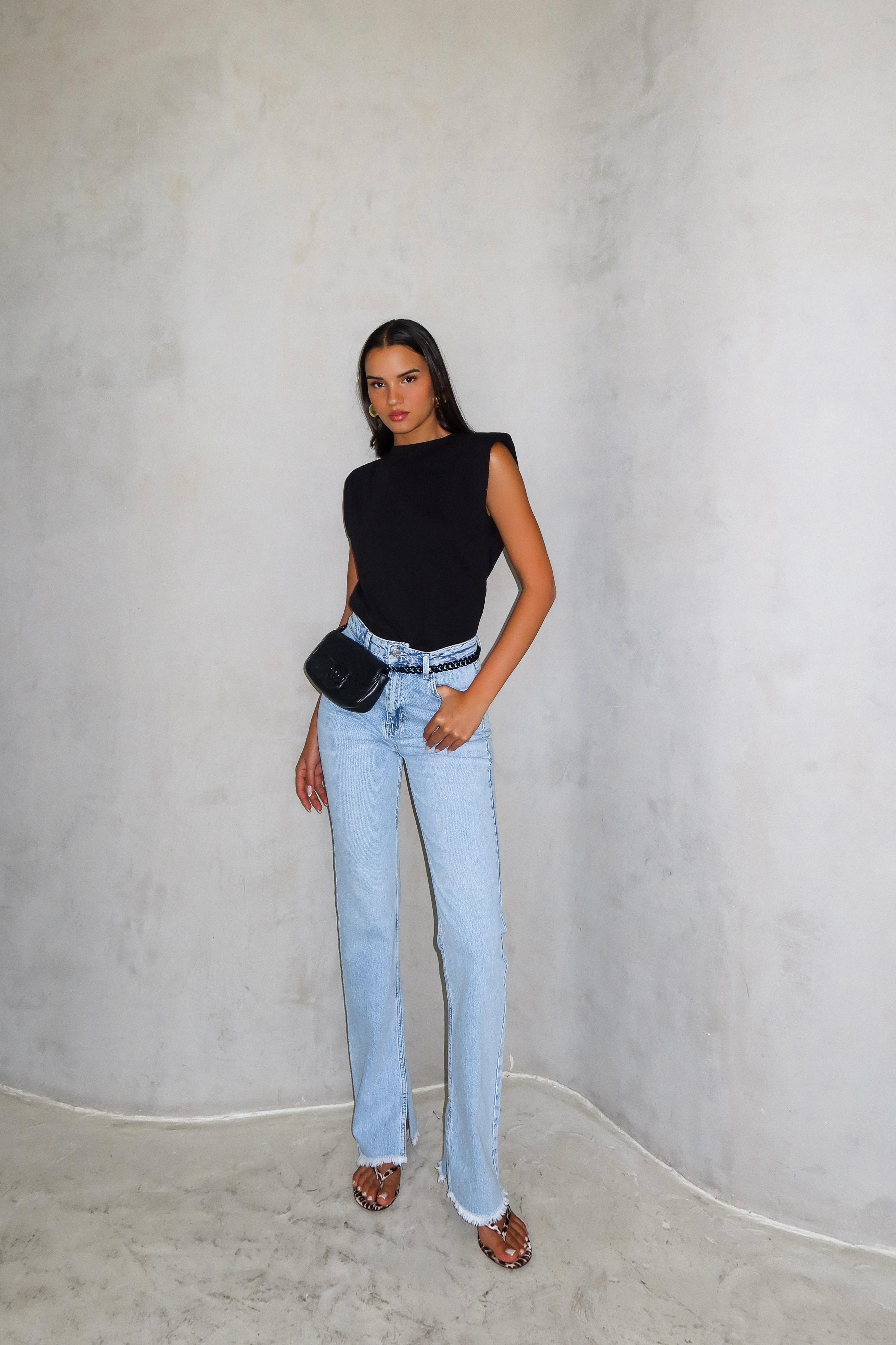 חולצת יולנד שחור