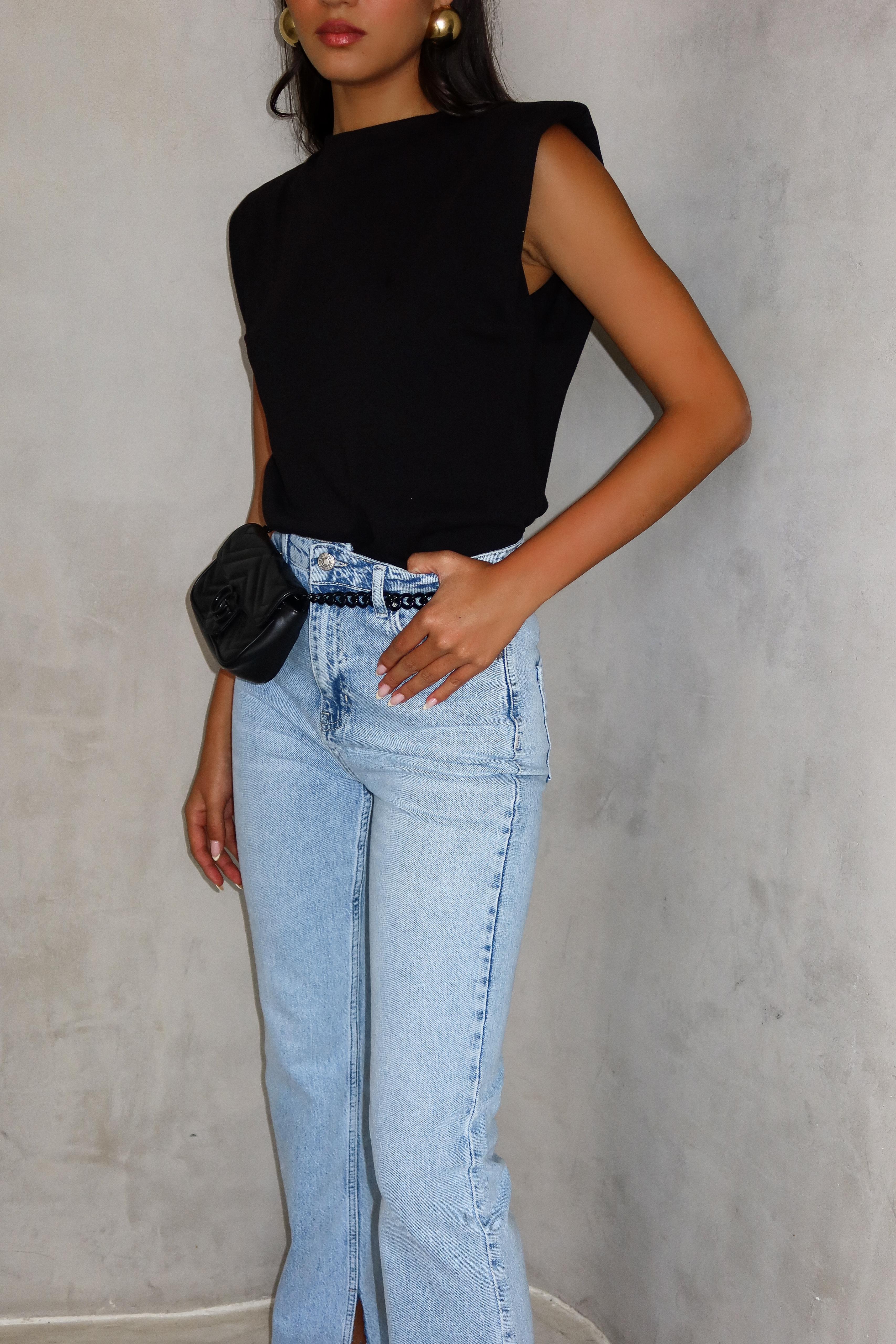 חולצת יולנד שחור