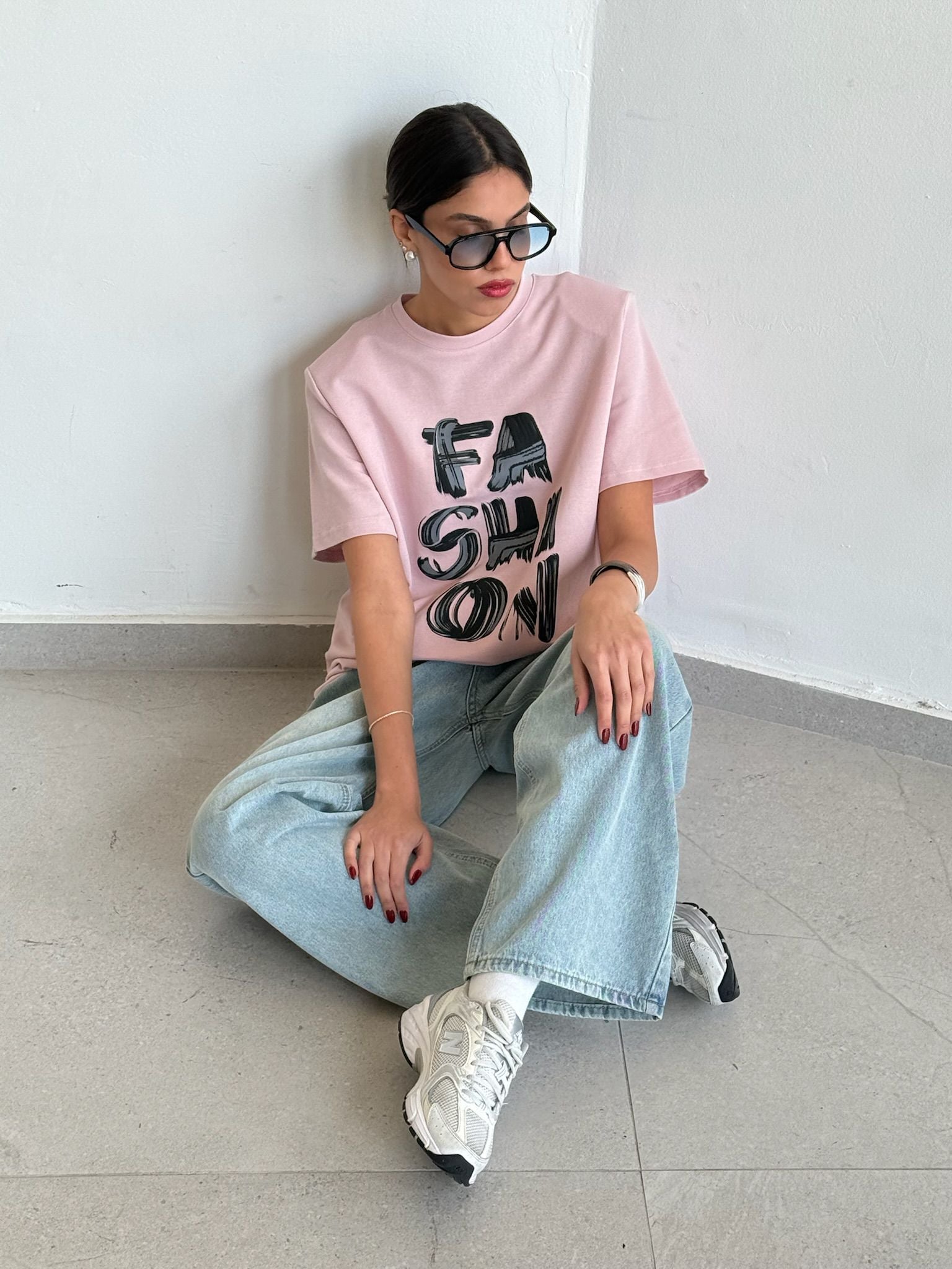 חולצת אדל ורוד