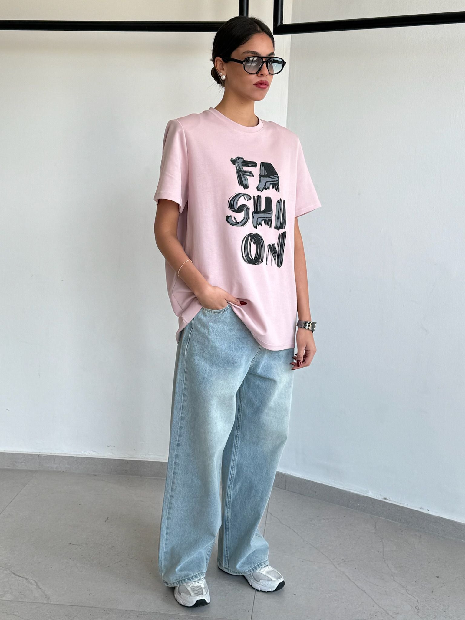 חולצת אדל ורוד