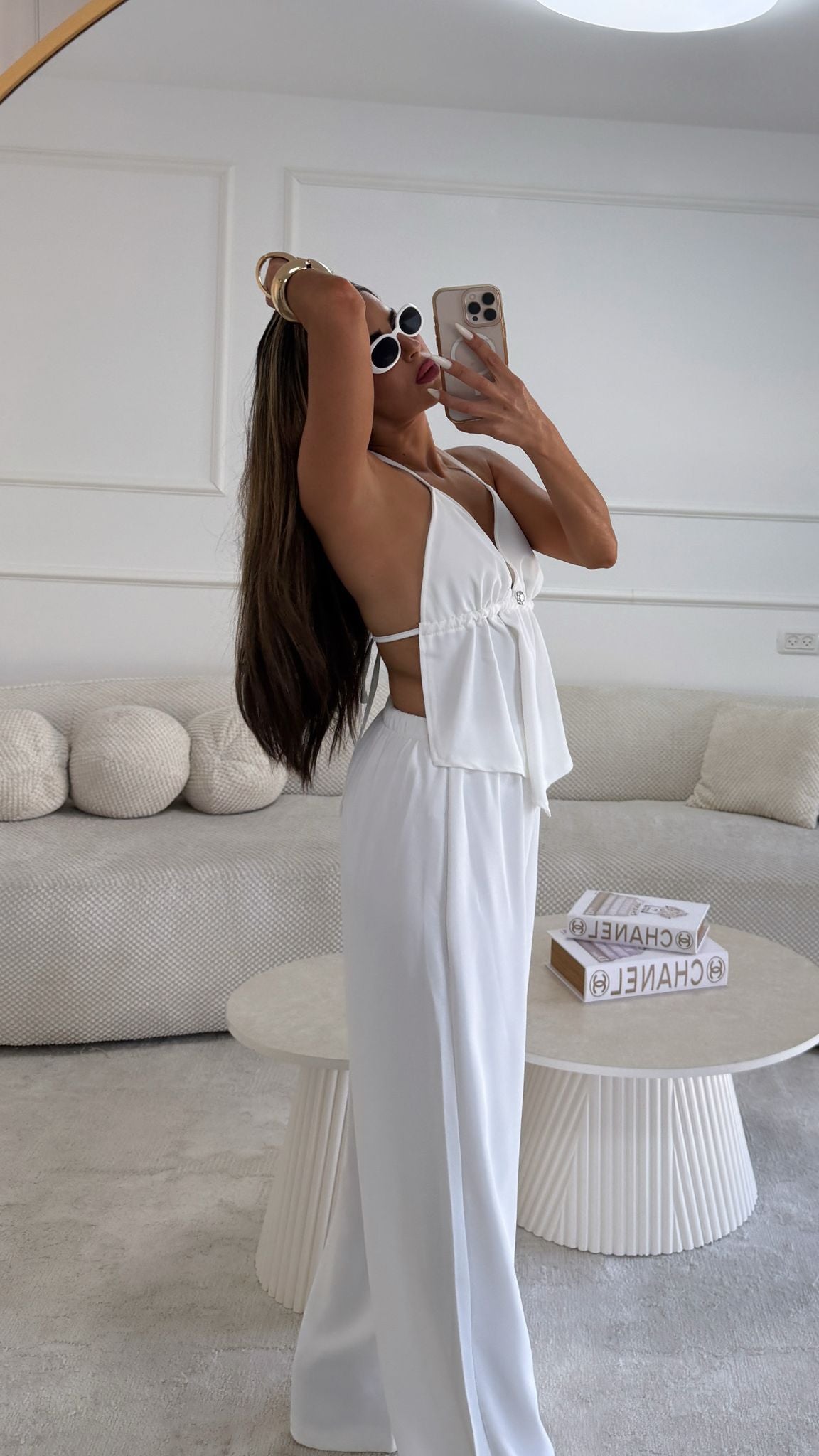 חליפת אלן לבן