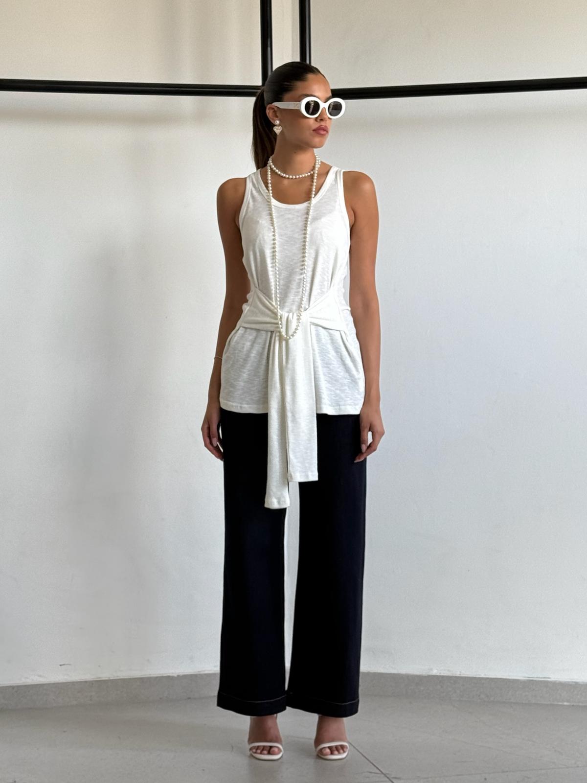 גופיית אוניל לבן