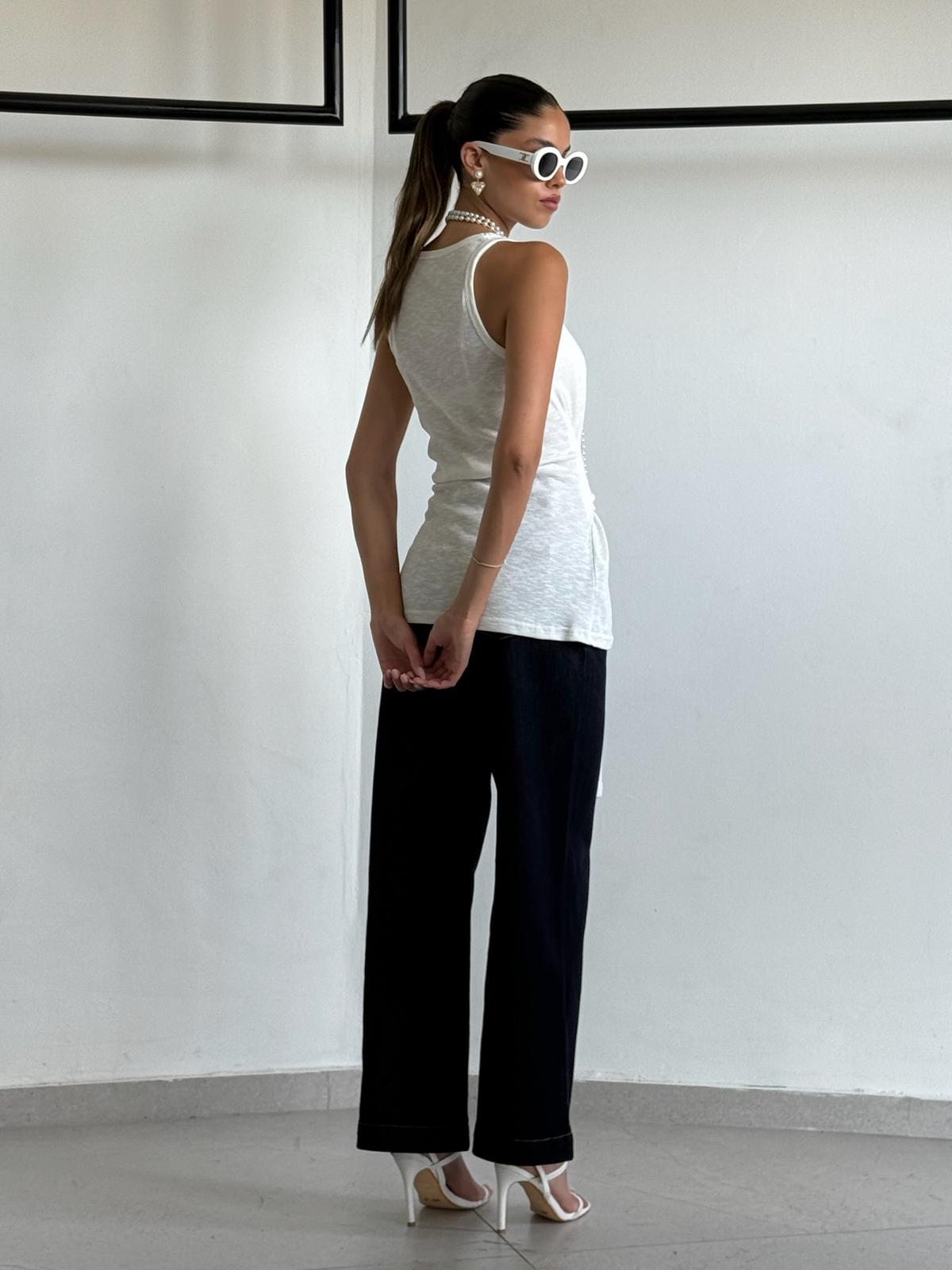 גופיית אוניל לבן