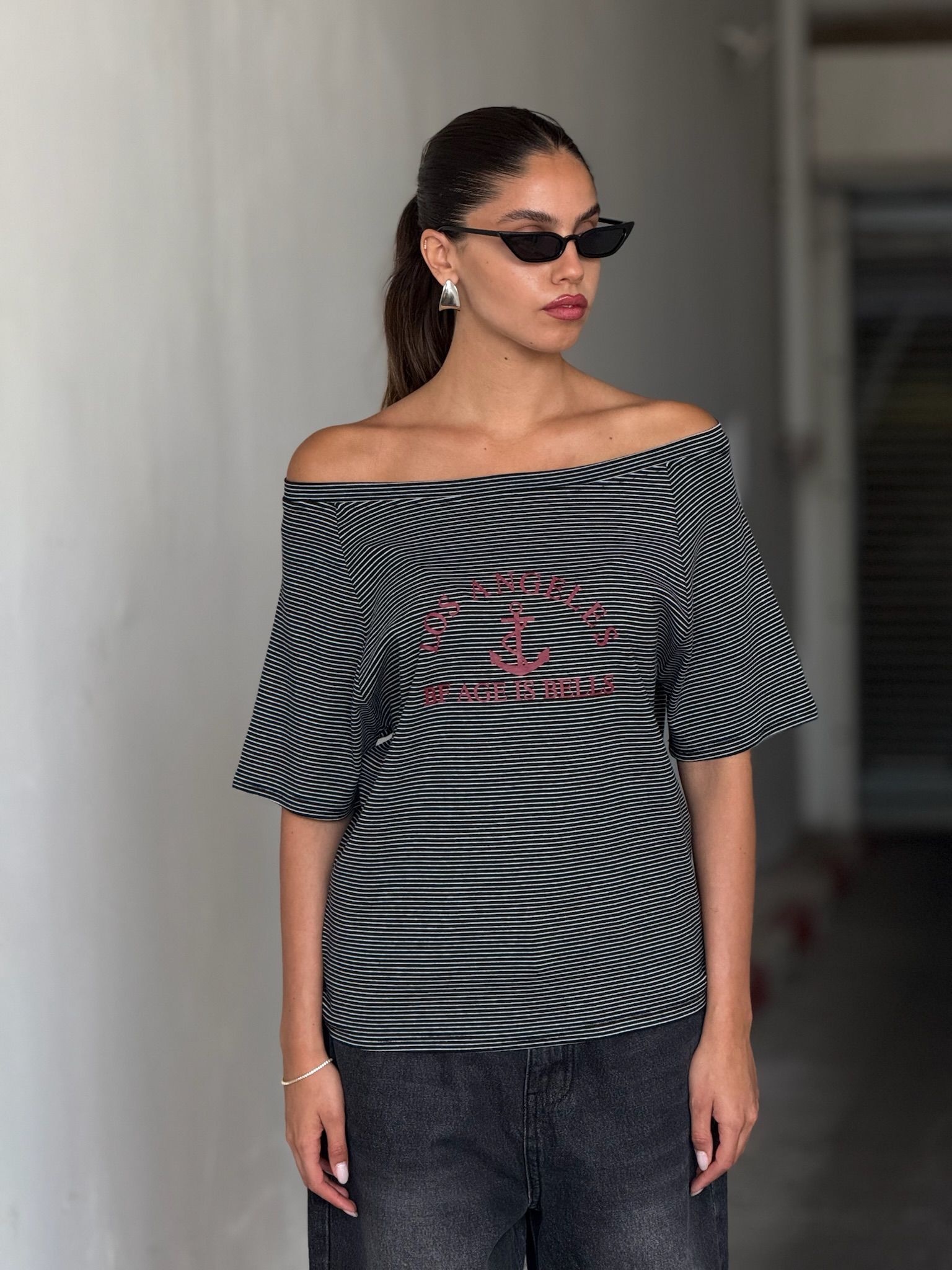 חולצת סיילי כחול