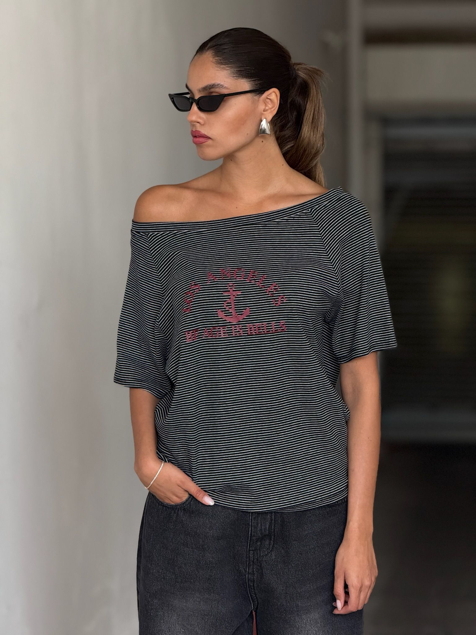 חולצת סיילי כחול