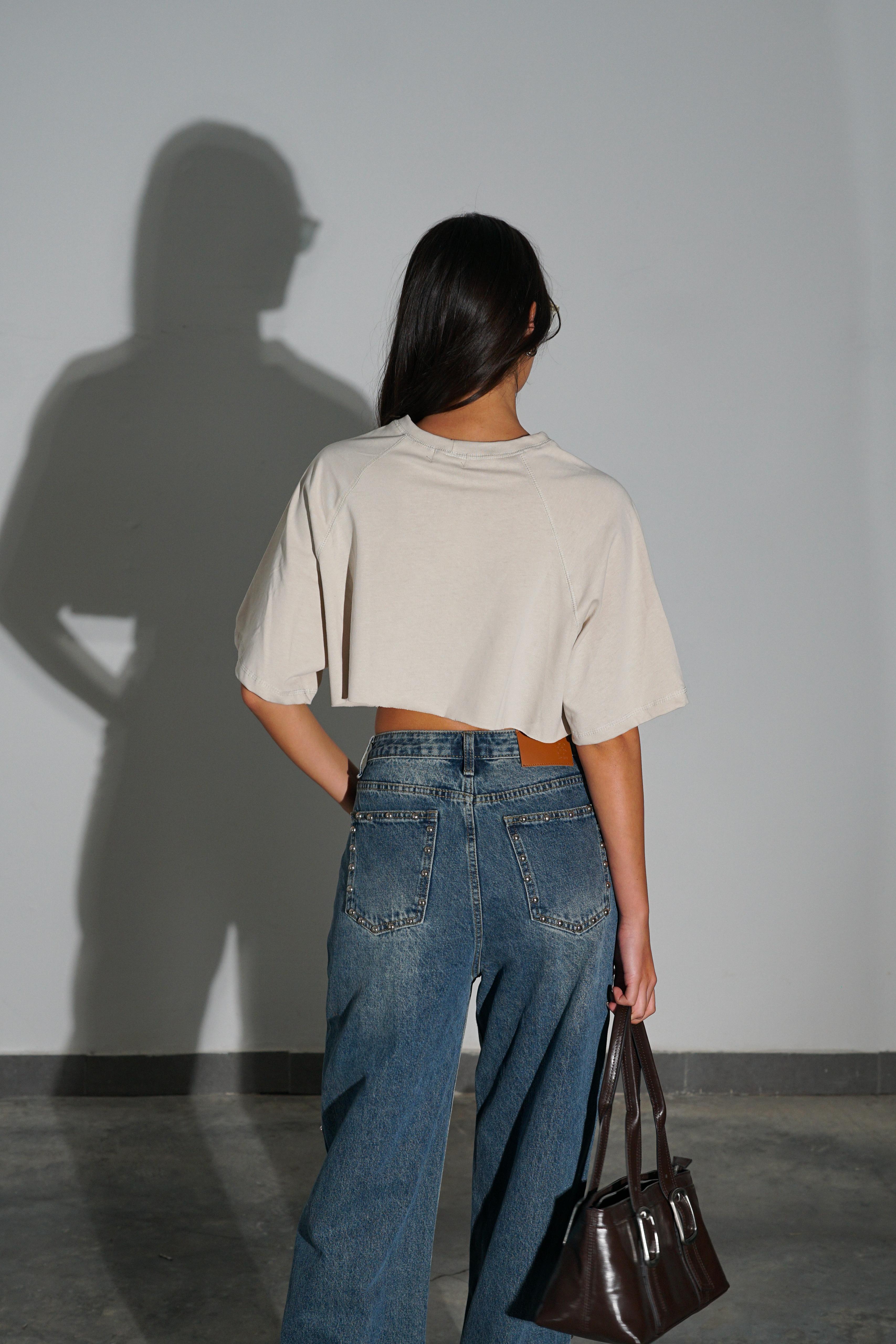 חולצת ריינס בז'