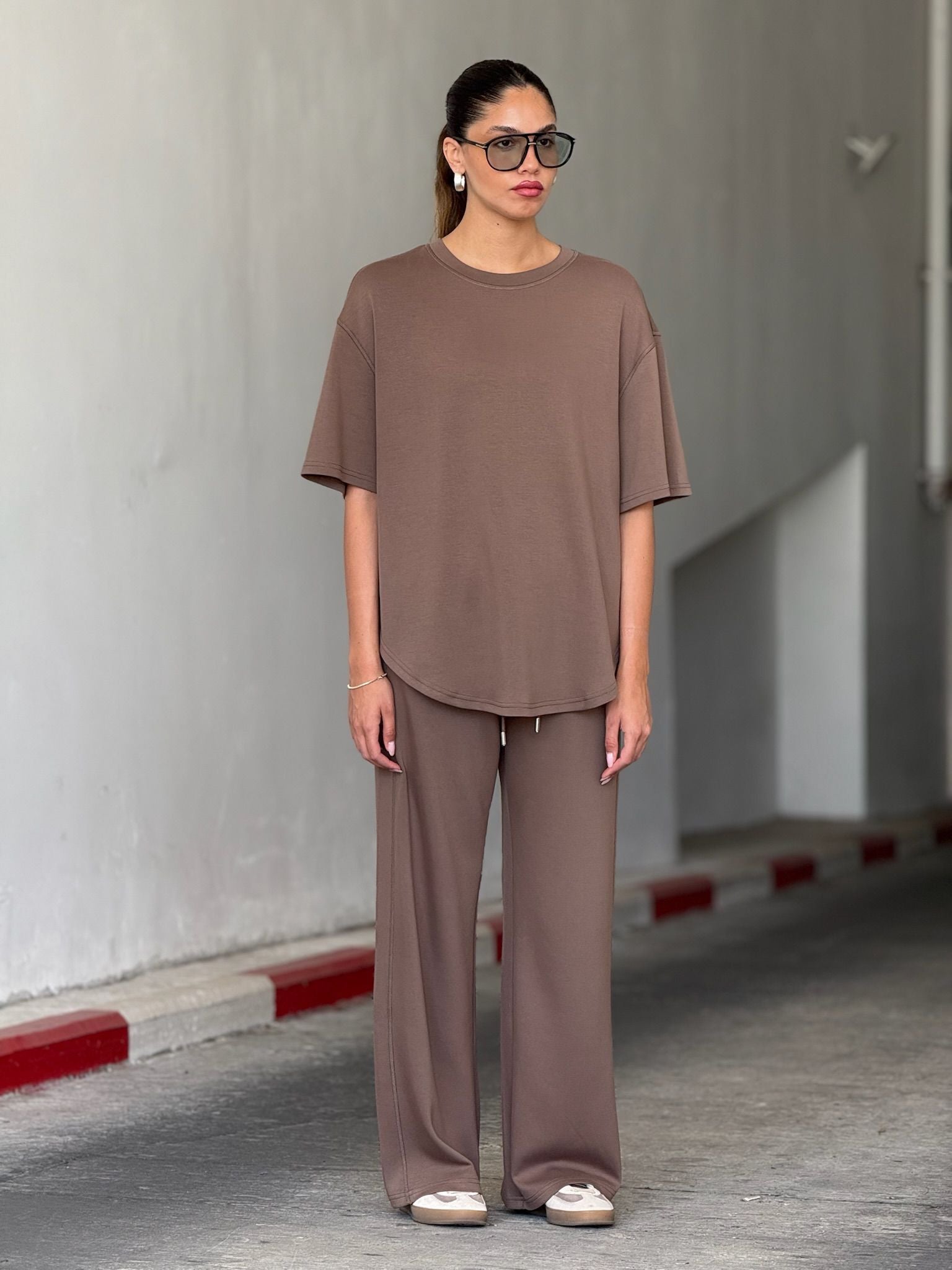 חליפת ליאה חום