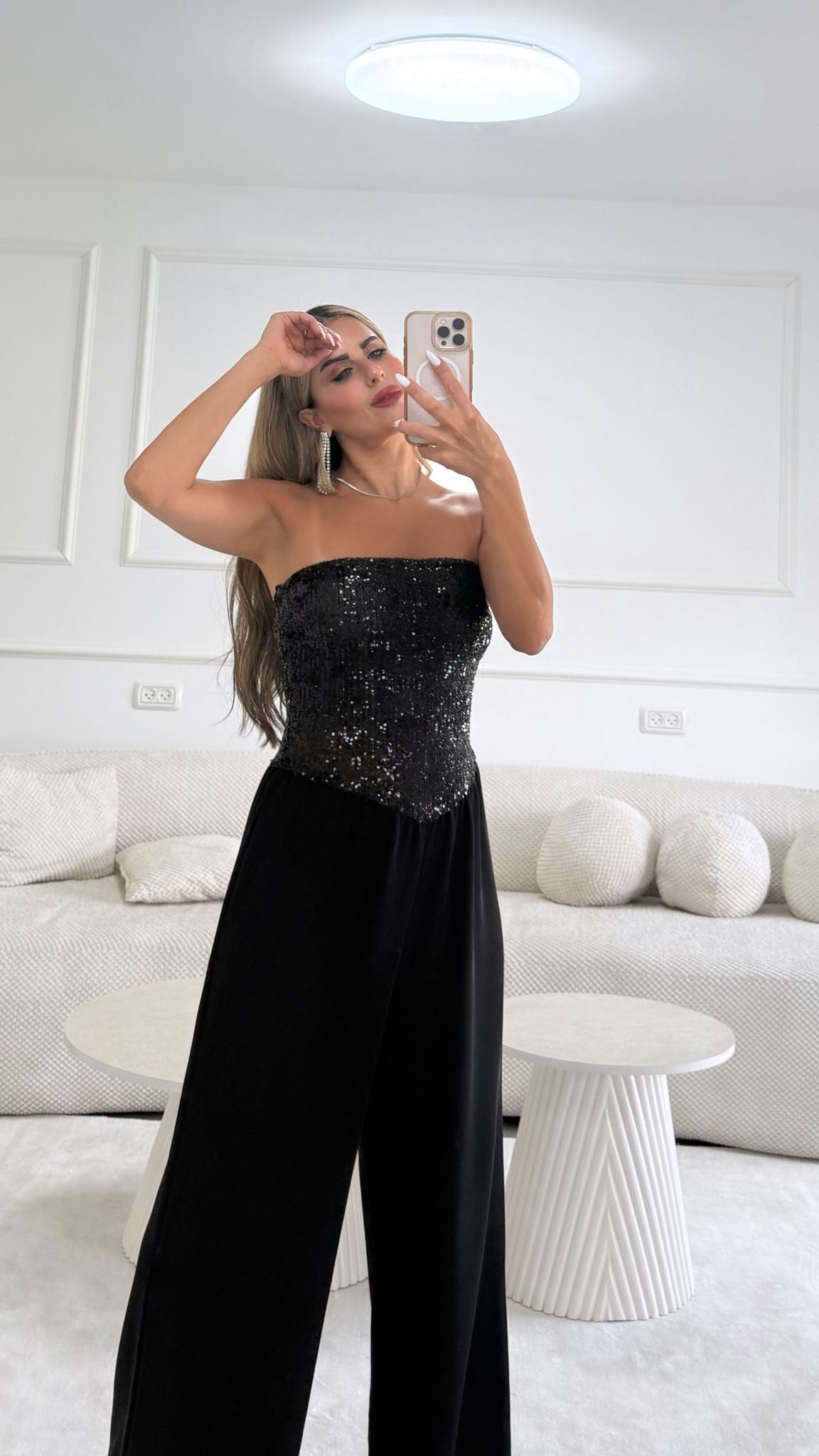 אוברול מחוך שילוב פאייט