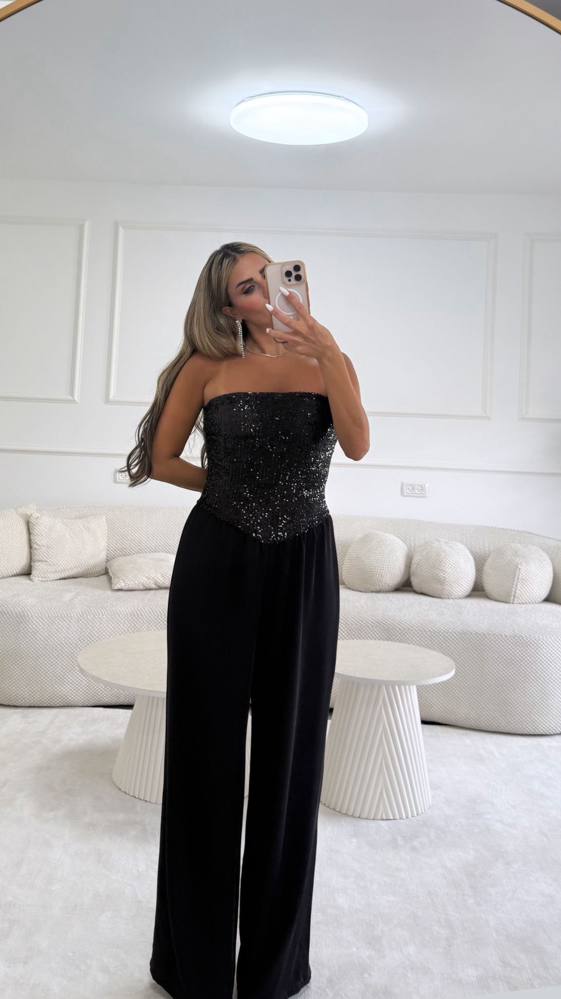 אוברול מחוך שילוב פאייט