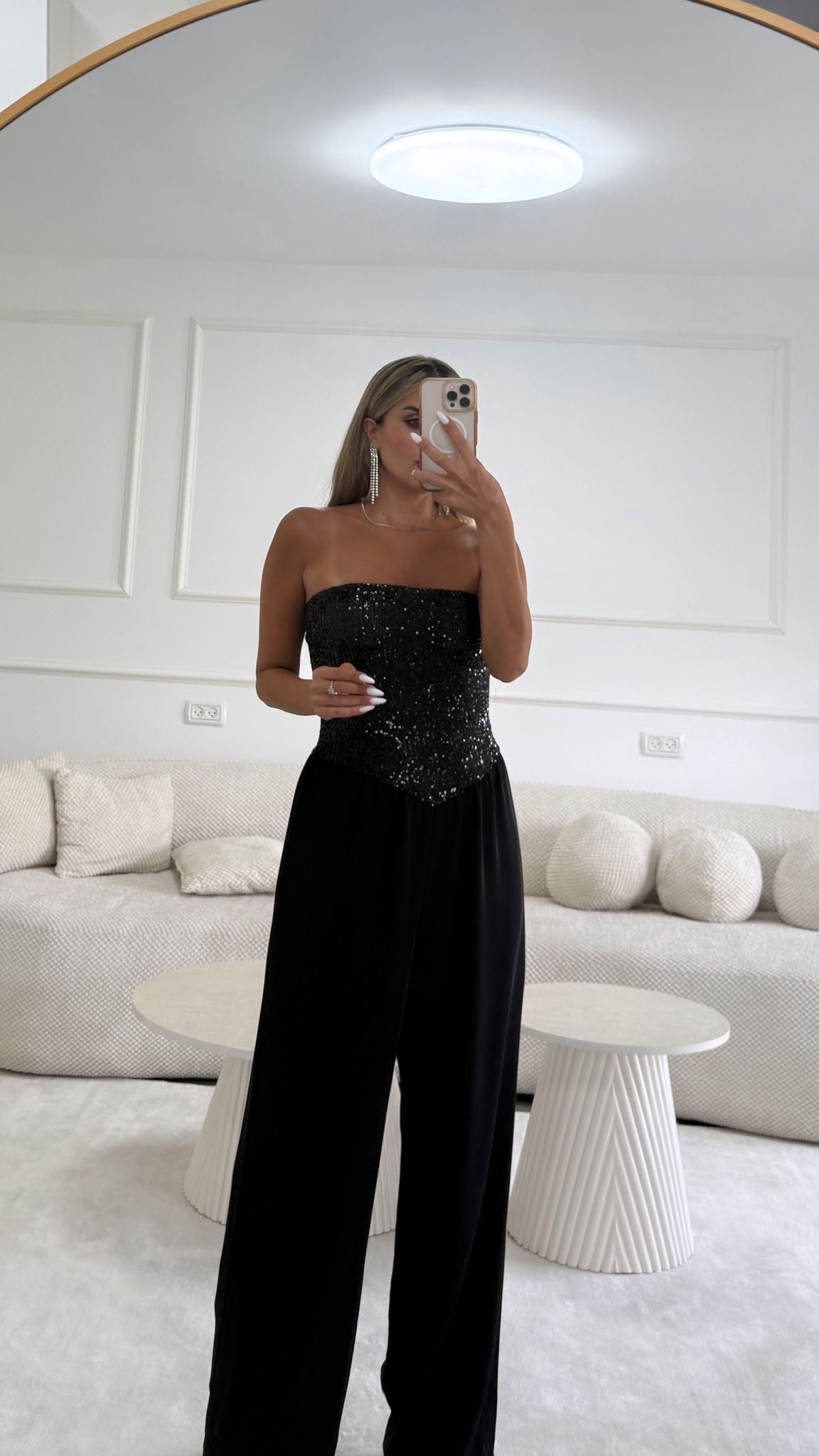 אוברול מחוך שילוב פאייט