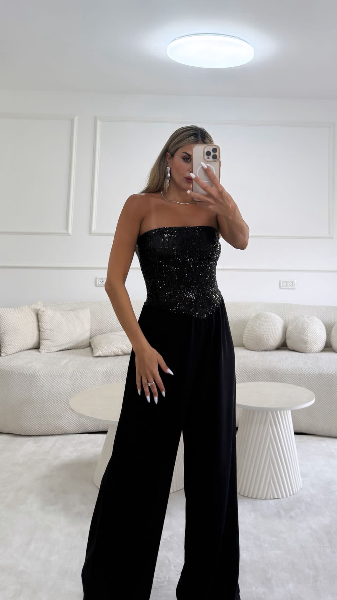 אוברול מחוך שילוב פאייט