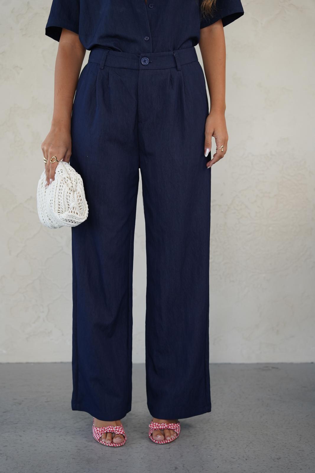 חליפת טינה כחול נייבי