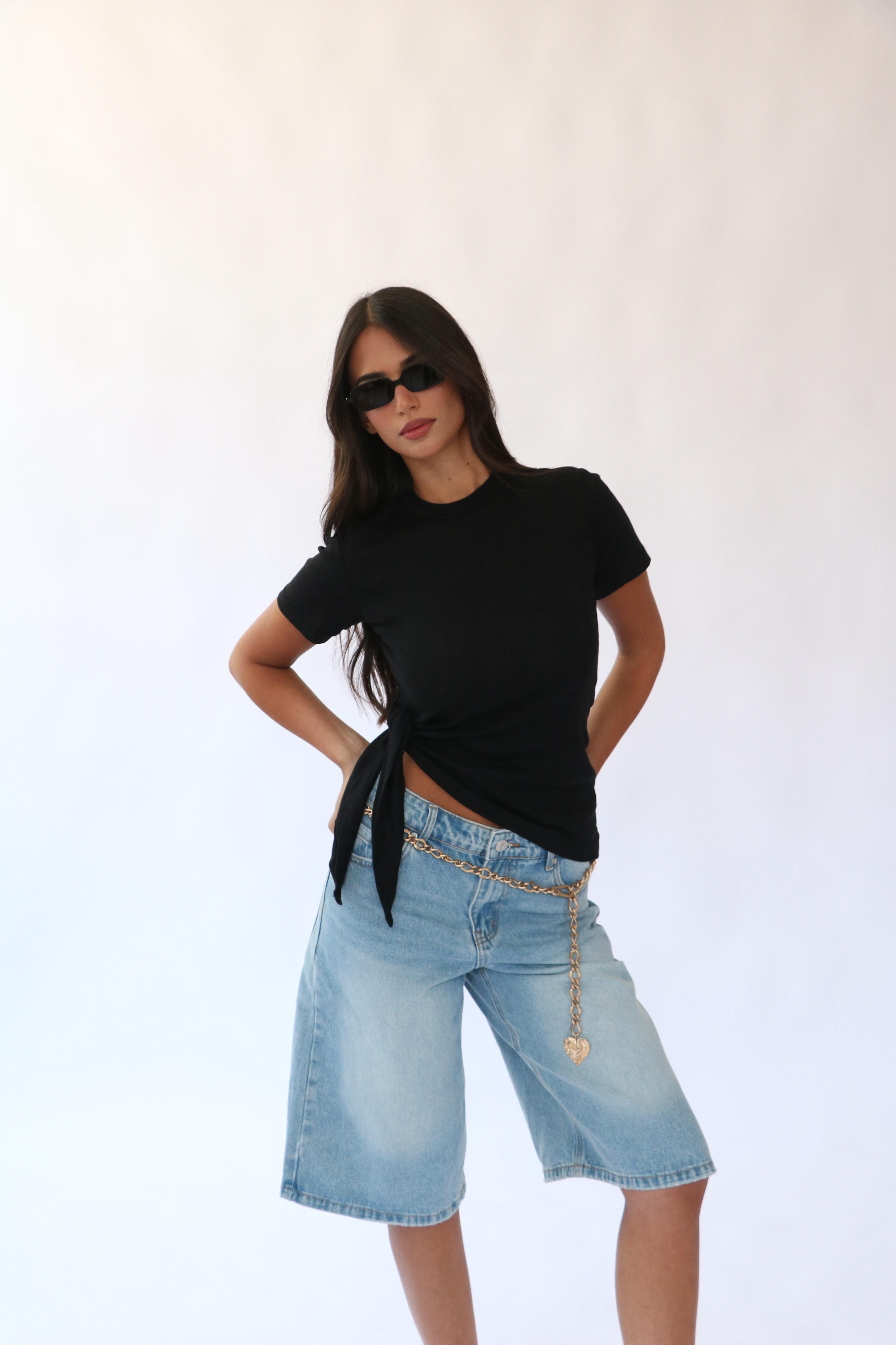 חולצת מרקור שחור