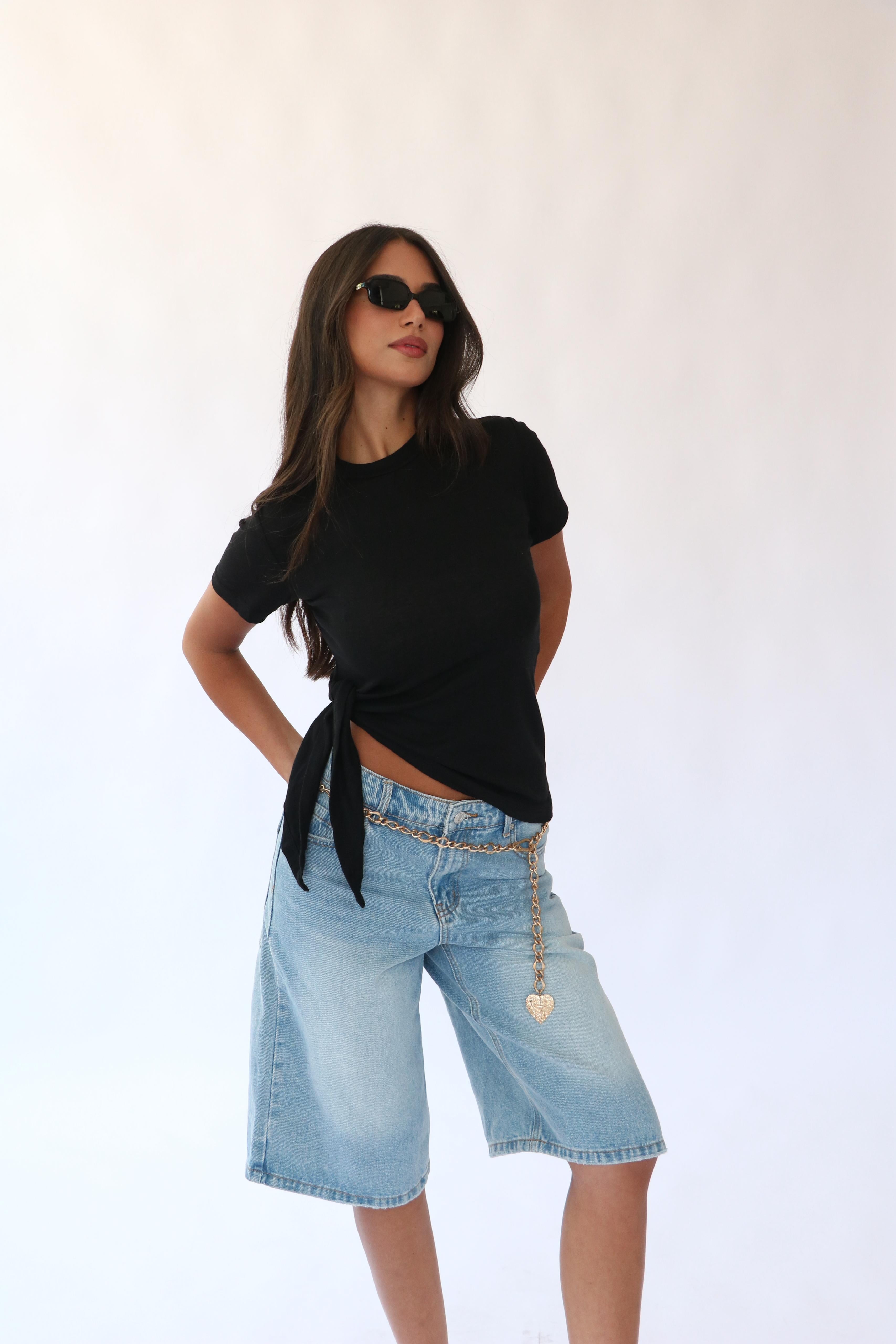 חולצת מרקור שחור