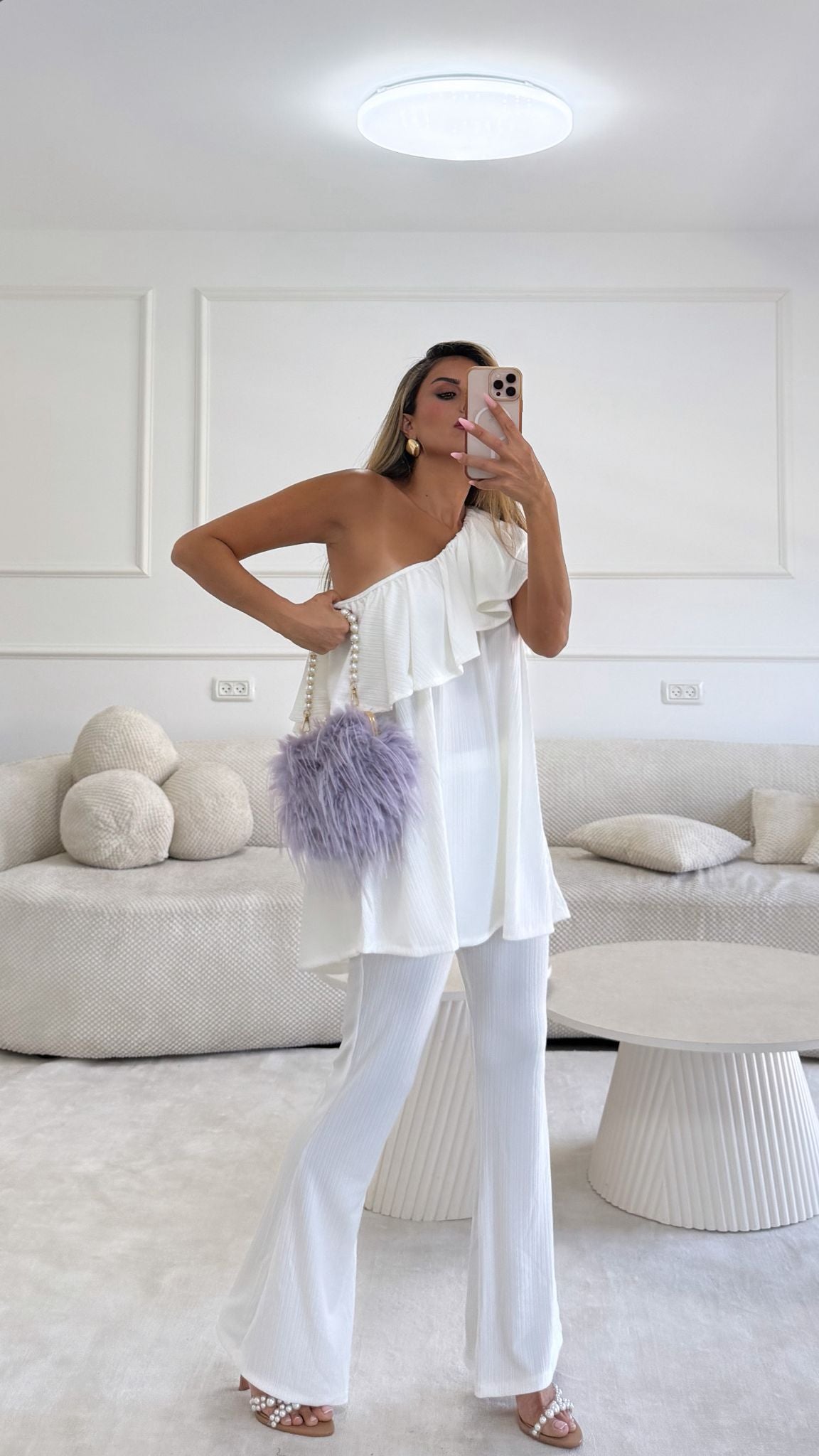 חליפת מליה לבן