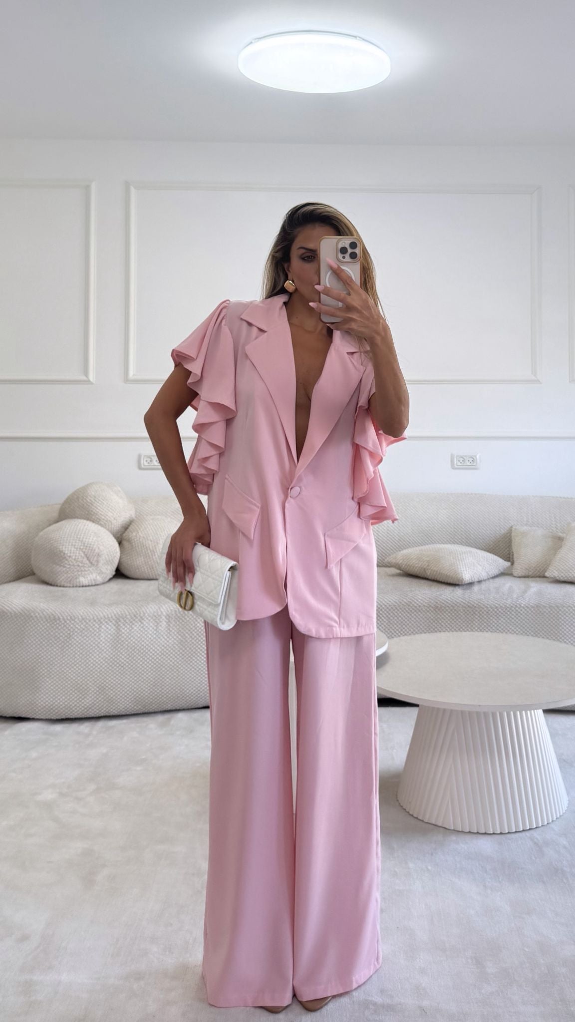 חליפת מלזיה ורוד