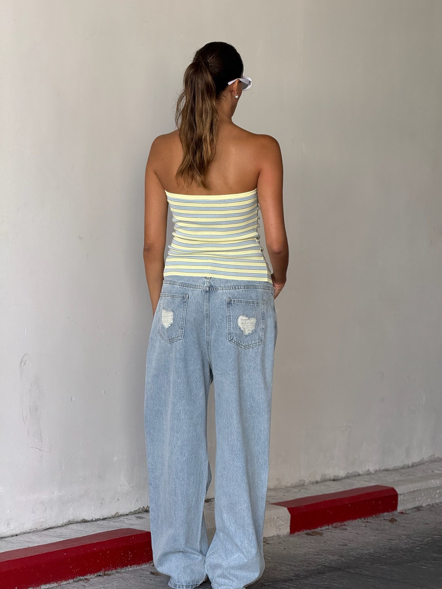 סטרפלס גלאור צהוב