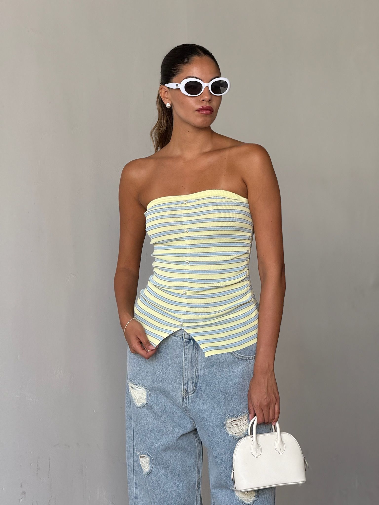 סטרפלס גלאור צהוב