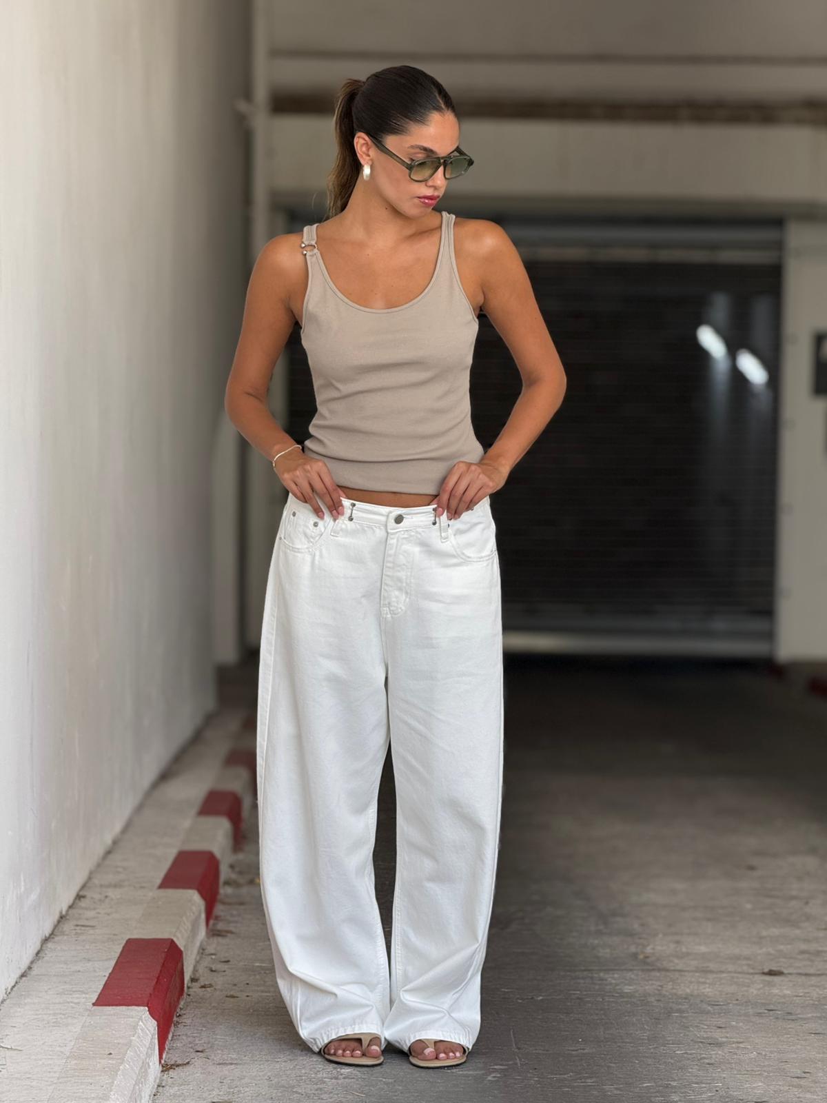 גופיית ליאנה מוקה