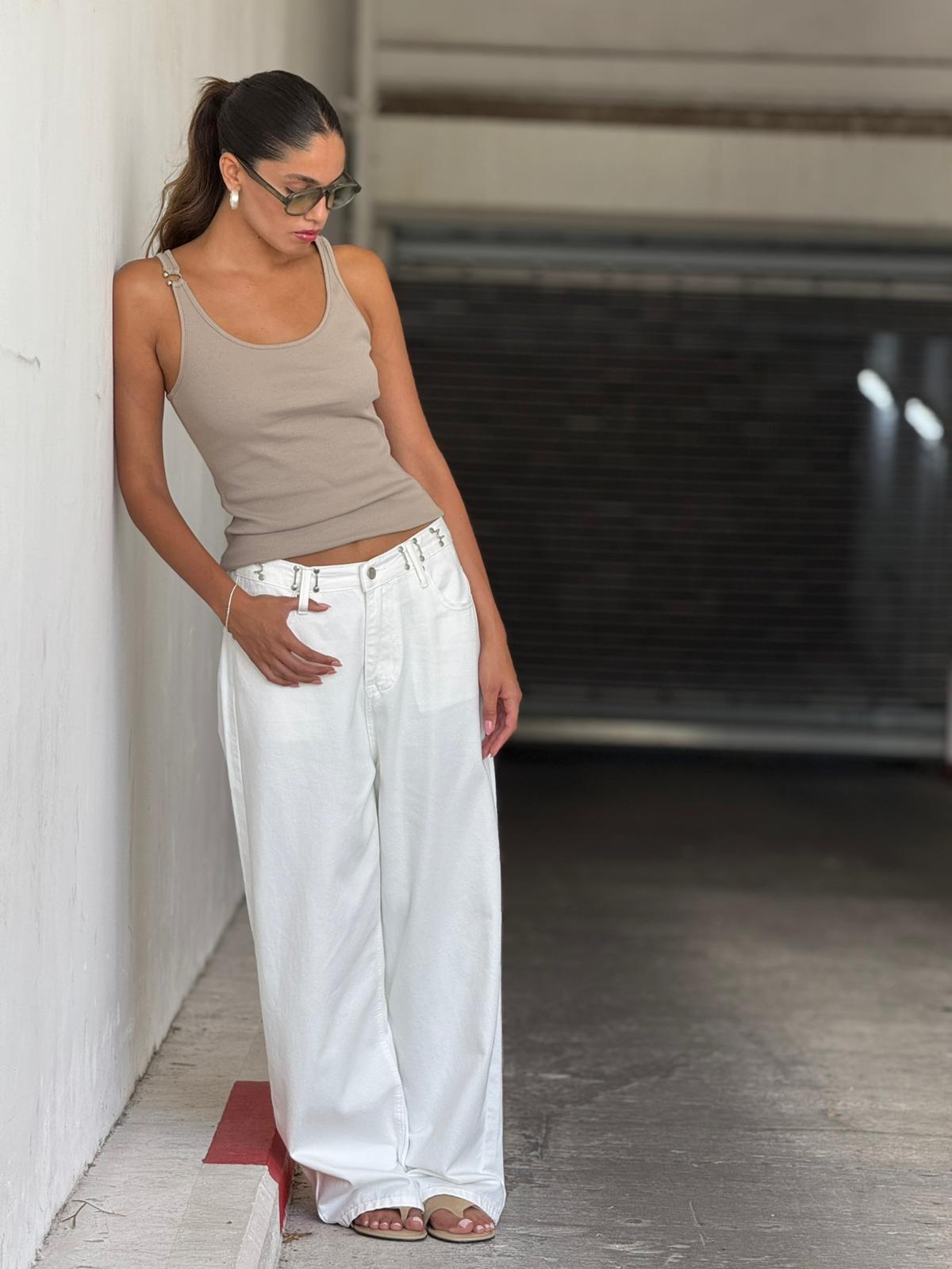 גופיית ליאנה מוקה