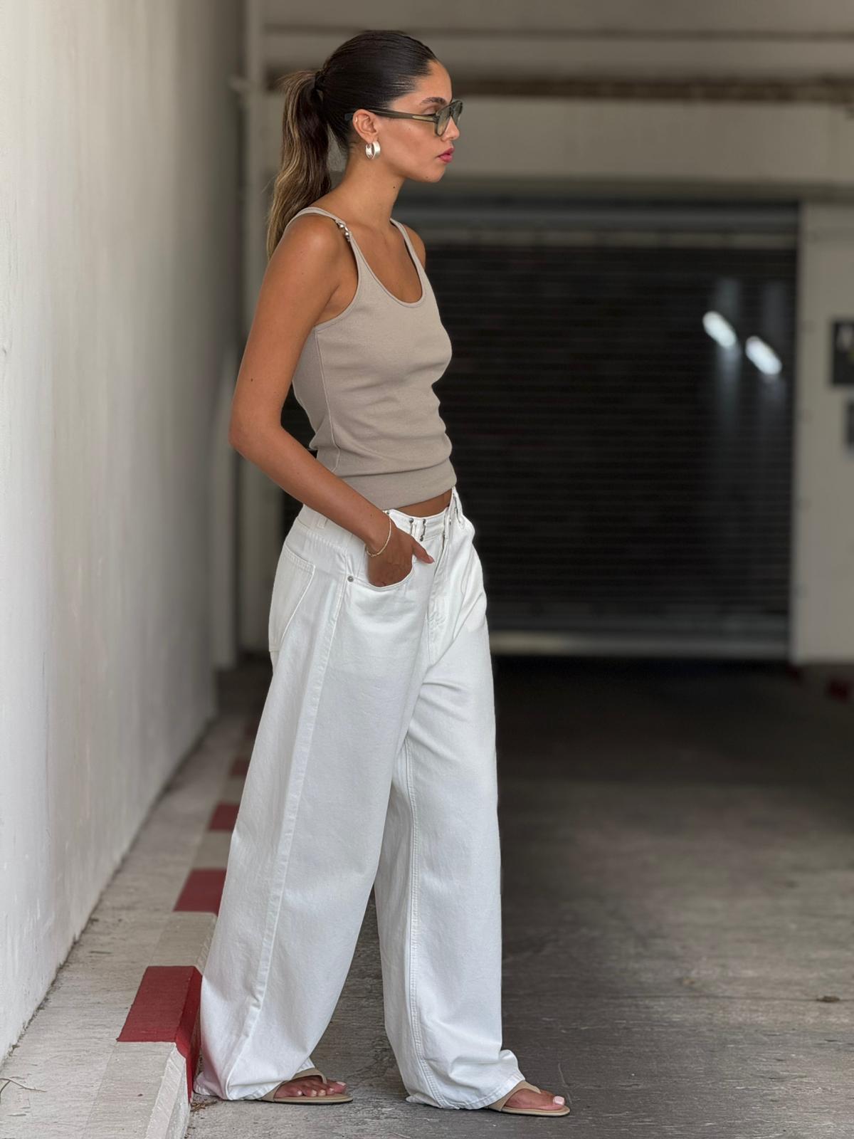 גופיית ליאנה מוקה