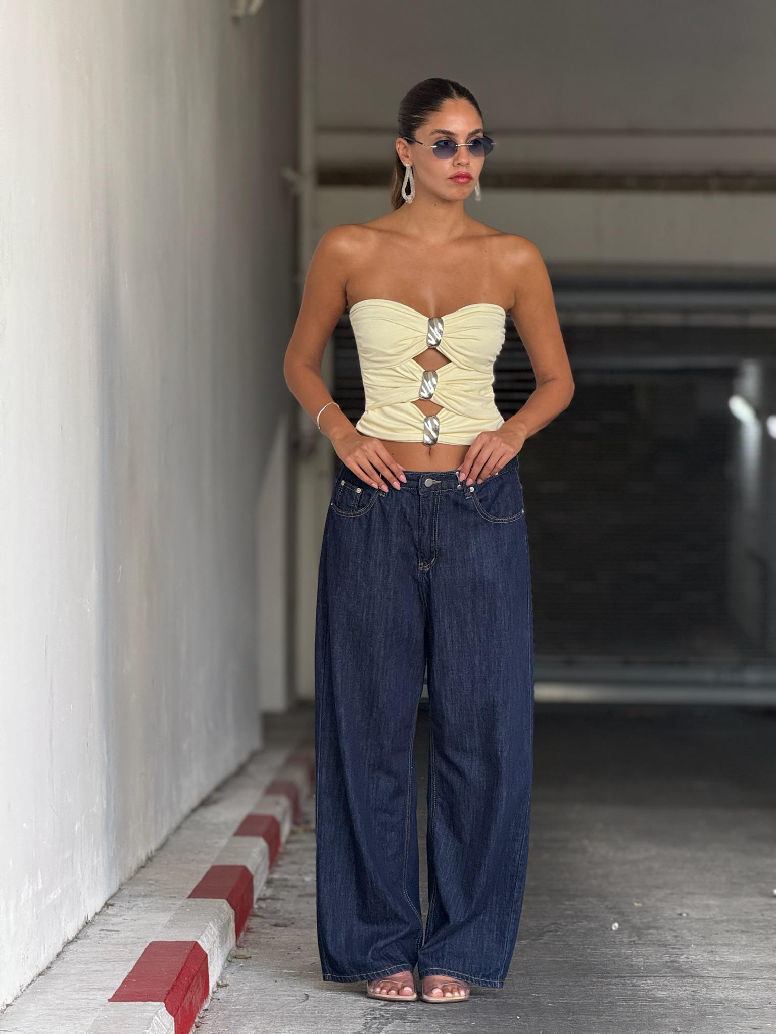 סטרפלס קים צהוב